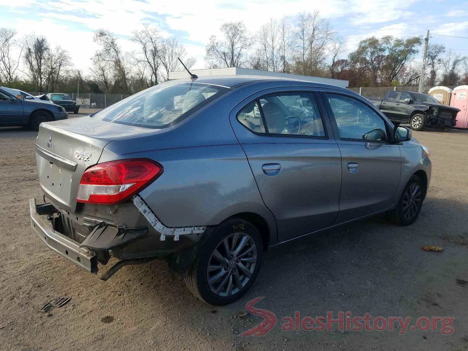 ML32F3FJ1JHF00816 2018 MITSUBISHI MIRAGE