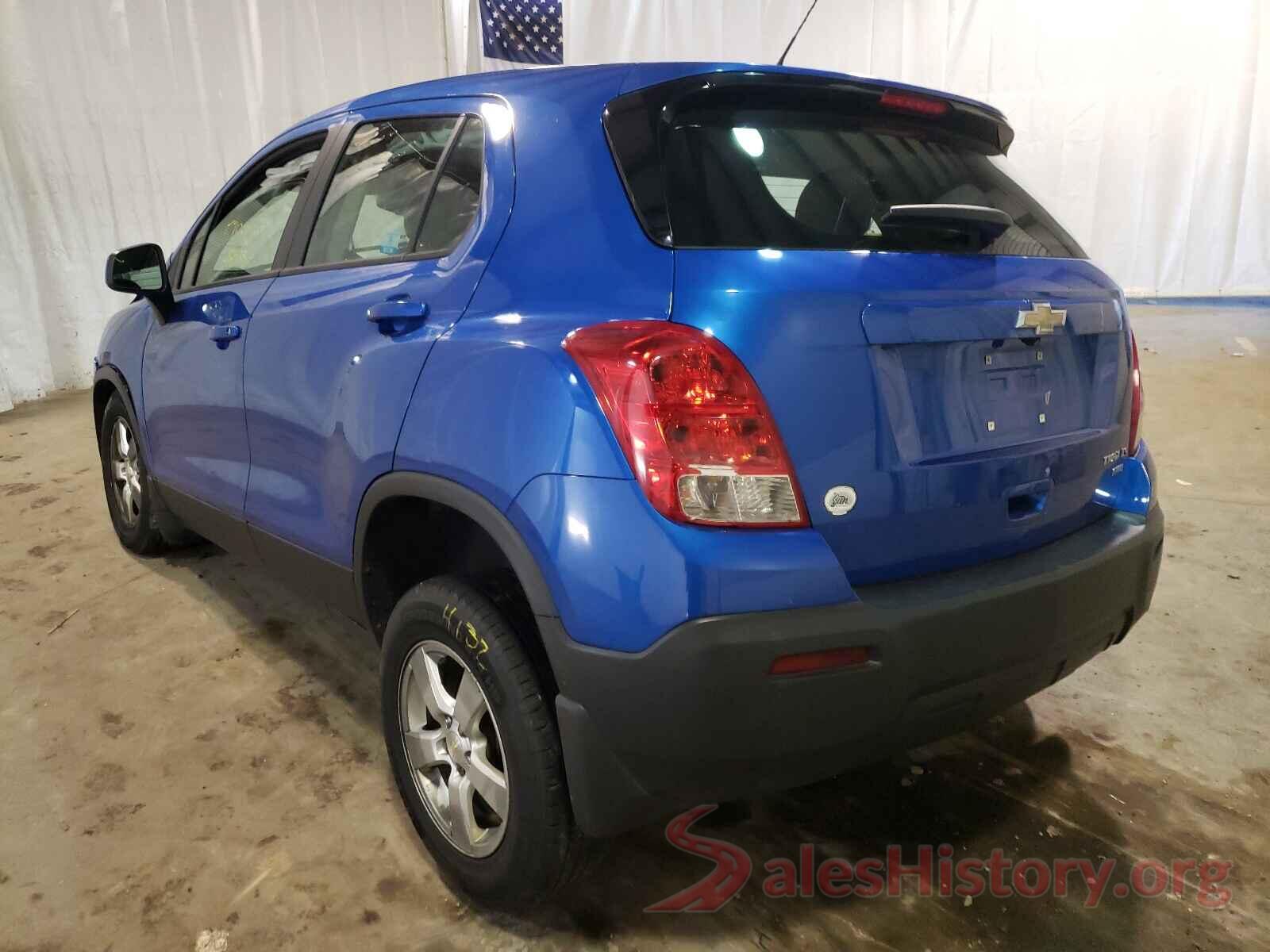 KL7CJNSB6GB516722 2016 CHEVROLET TRAX