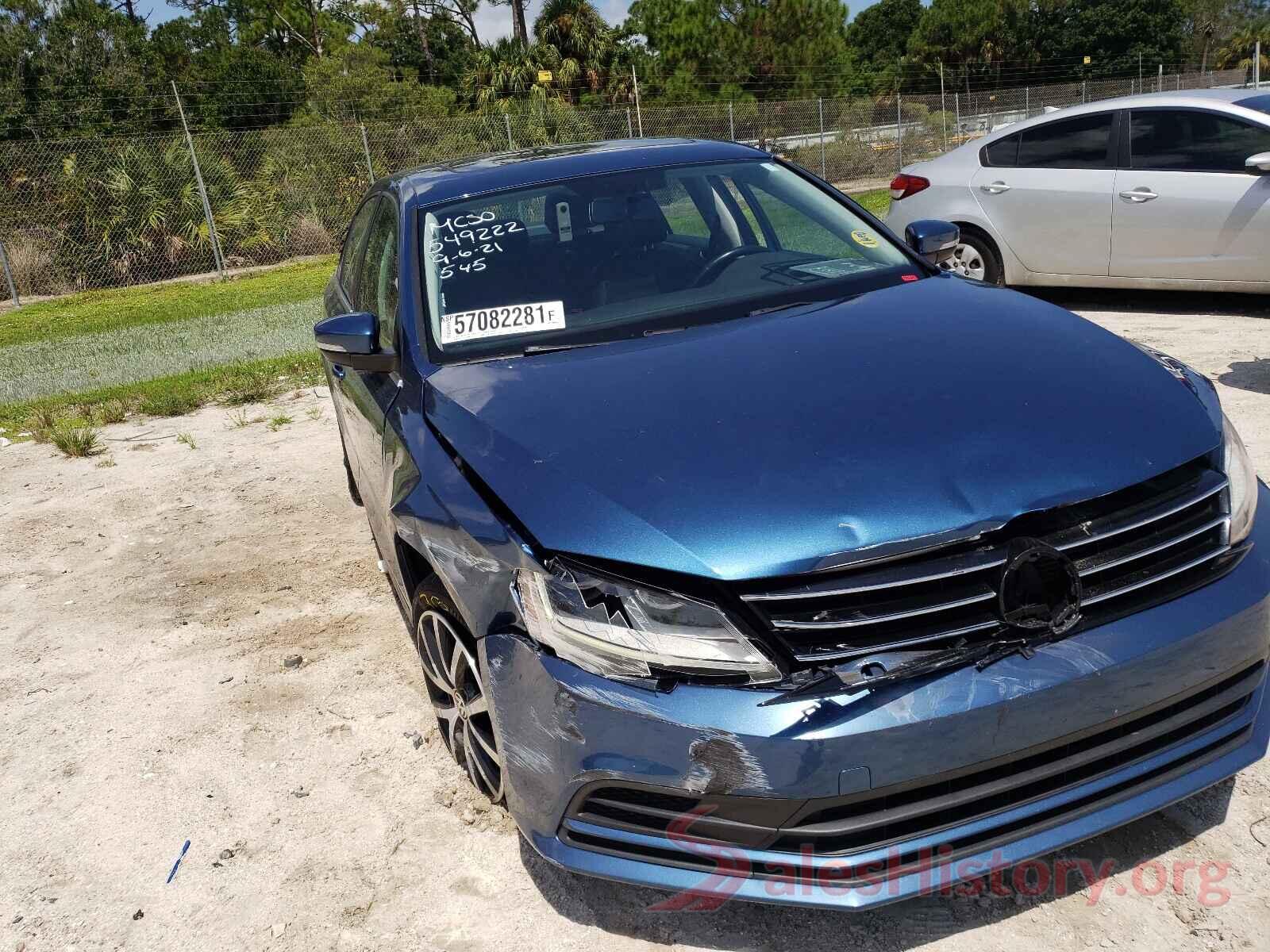 3VWDB7AJ0HM375906 2017 VOLKSWAGEN JETTA