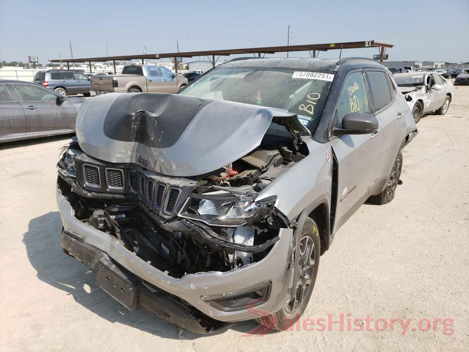 3C4NJDDB7KT721492 2019 JEEP COMPASS