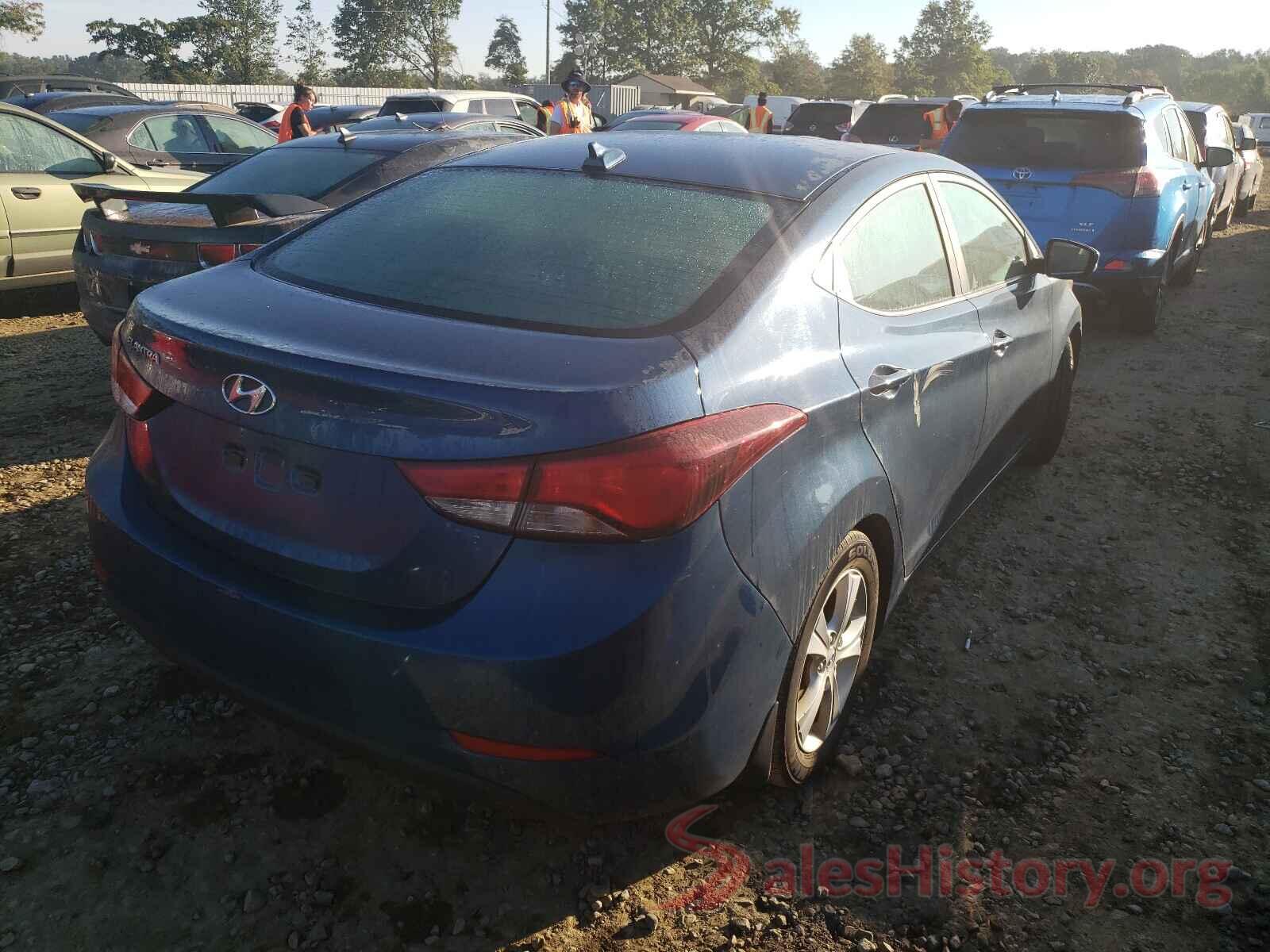 KMHDH4AE2GU557325 2016 HYUNDAI ELANTRA