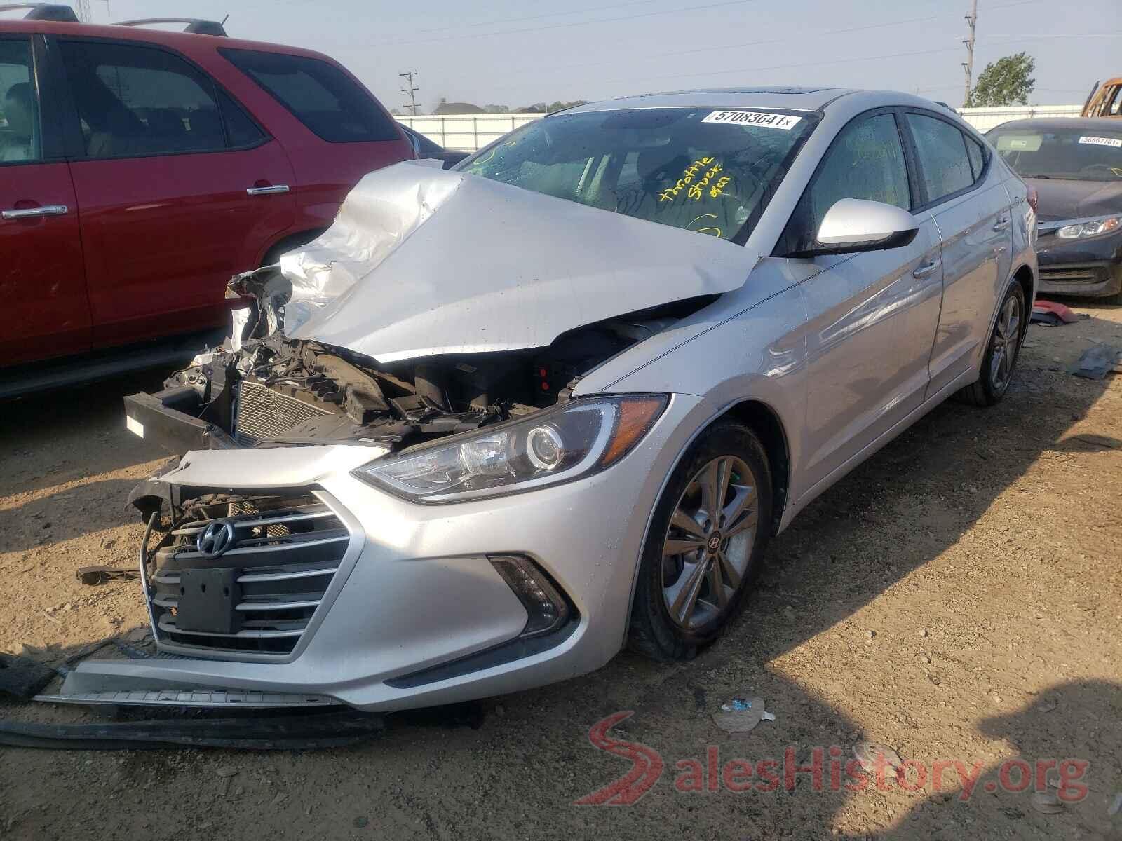 5NPD84LF5HH154302 2017 HYUNDAI ELANTRA