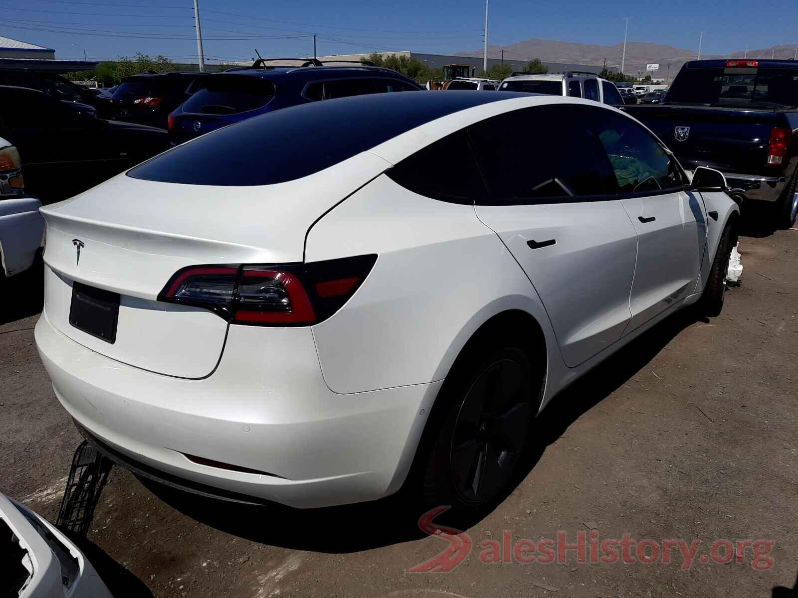 5YJ3E1EA4MF994245 2021 TESLA MODEL 3