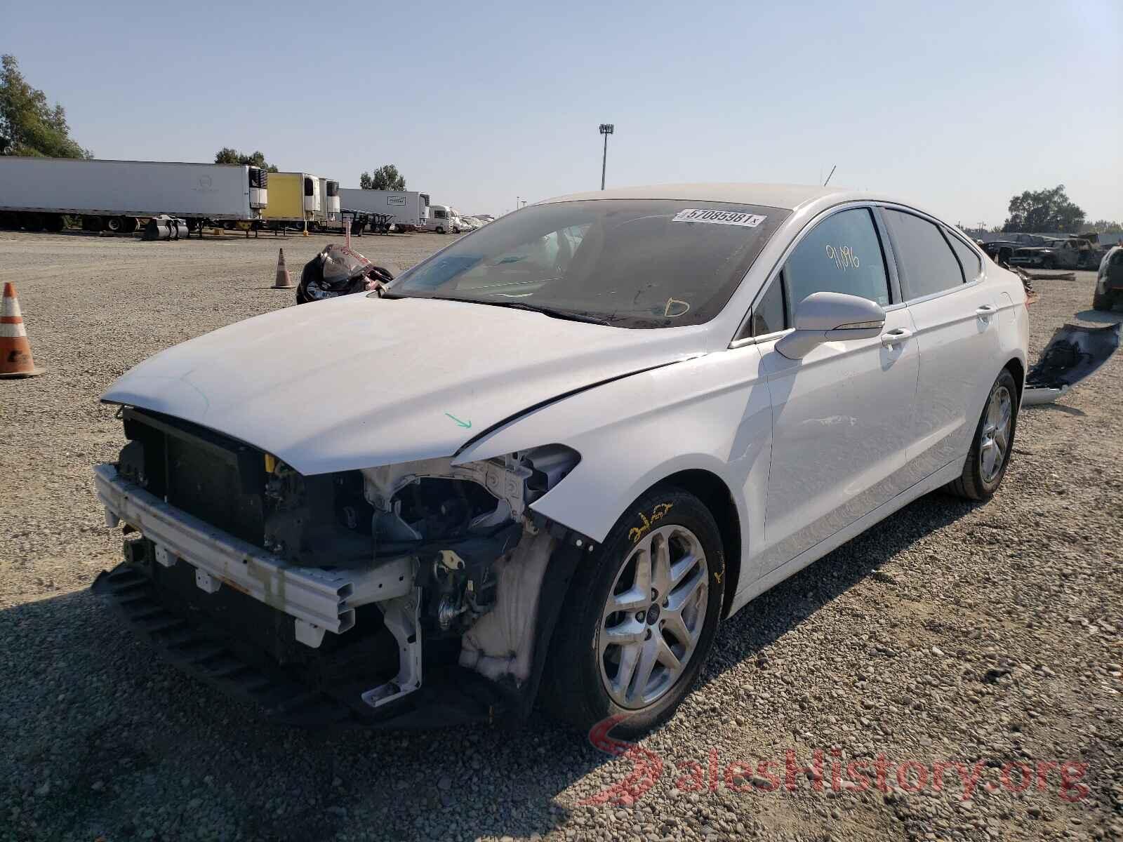 3FA6P0HD6GR158422 2016 FORD FUSION