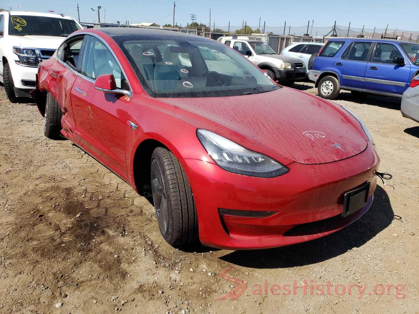 5YJ3E1EB9LF764109 2020 TESLA MODEL 3