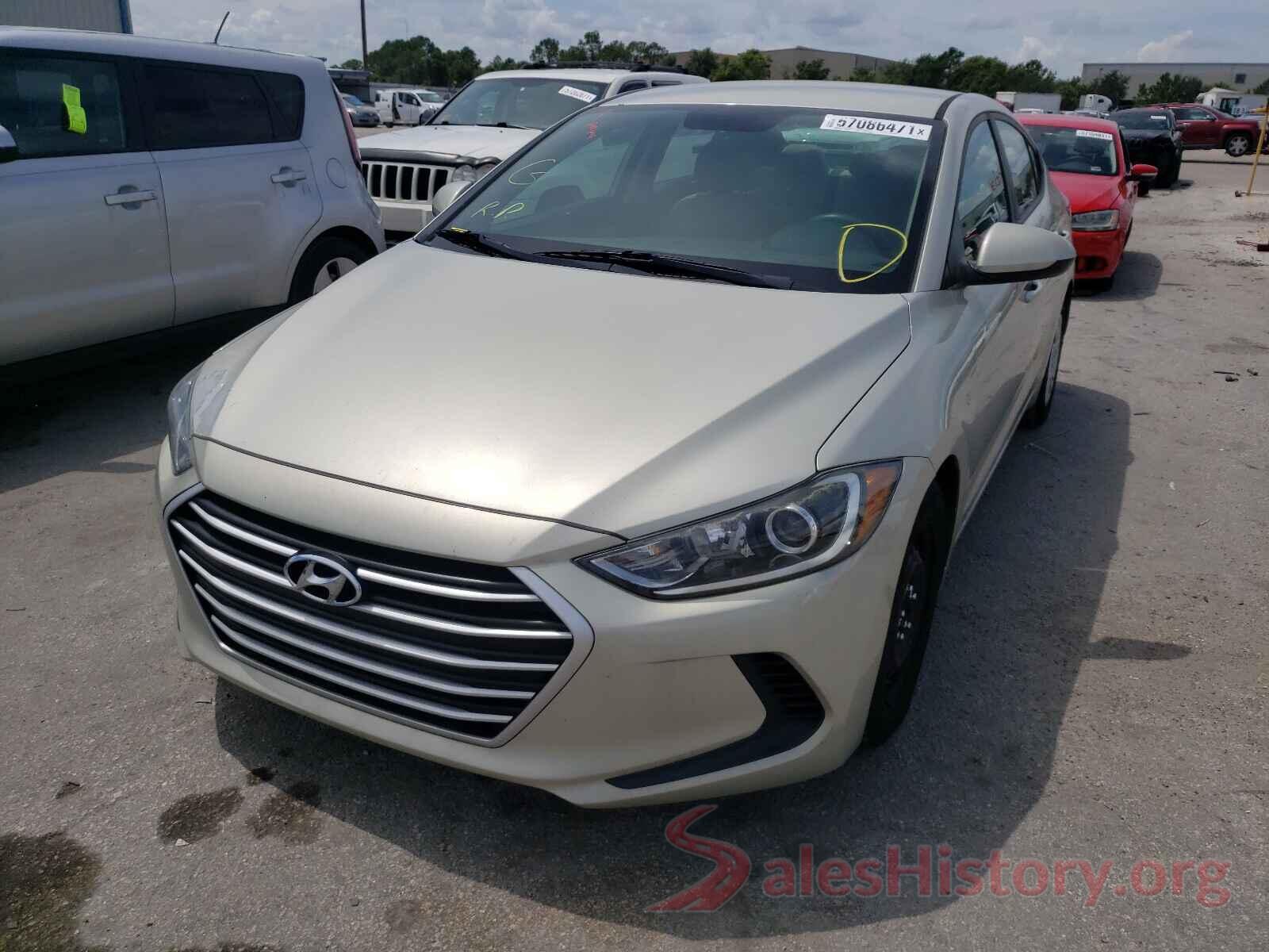 5NPD74LF5HH141259 2017 HYUNDAI ELANTRA