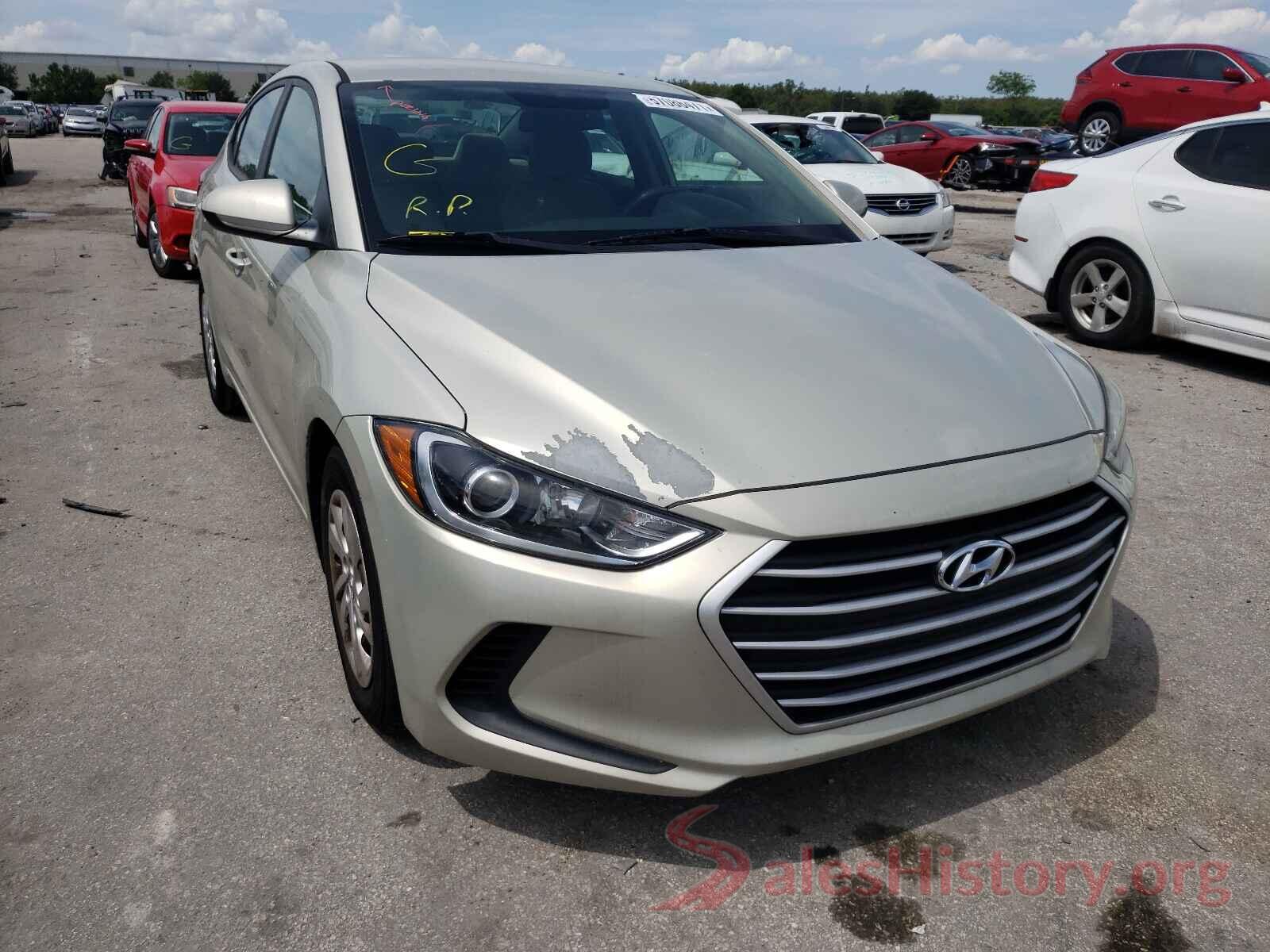 5NPD74LF5HH141259 2017 HYUNDAI ELANTRA