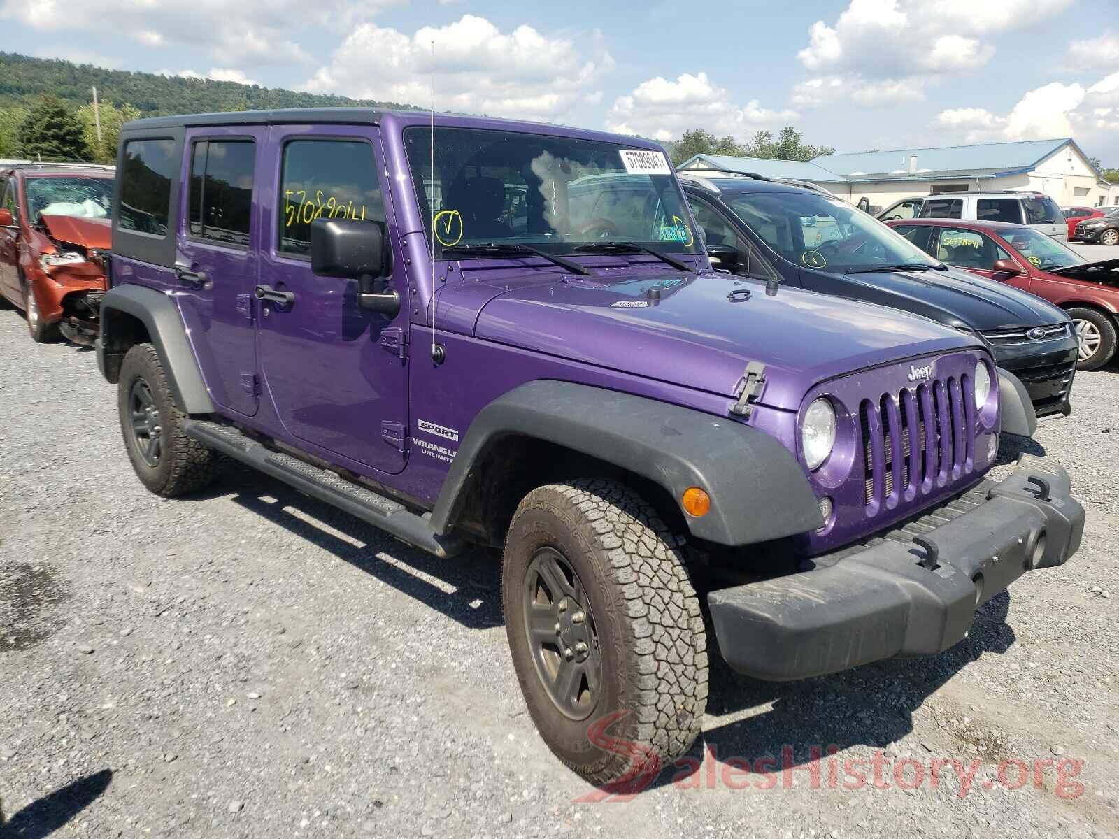 1C4BJWDGXHL598656 2017 JEEP WRANGLER