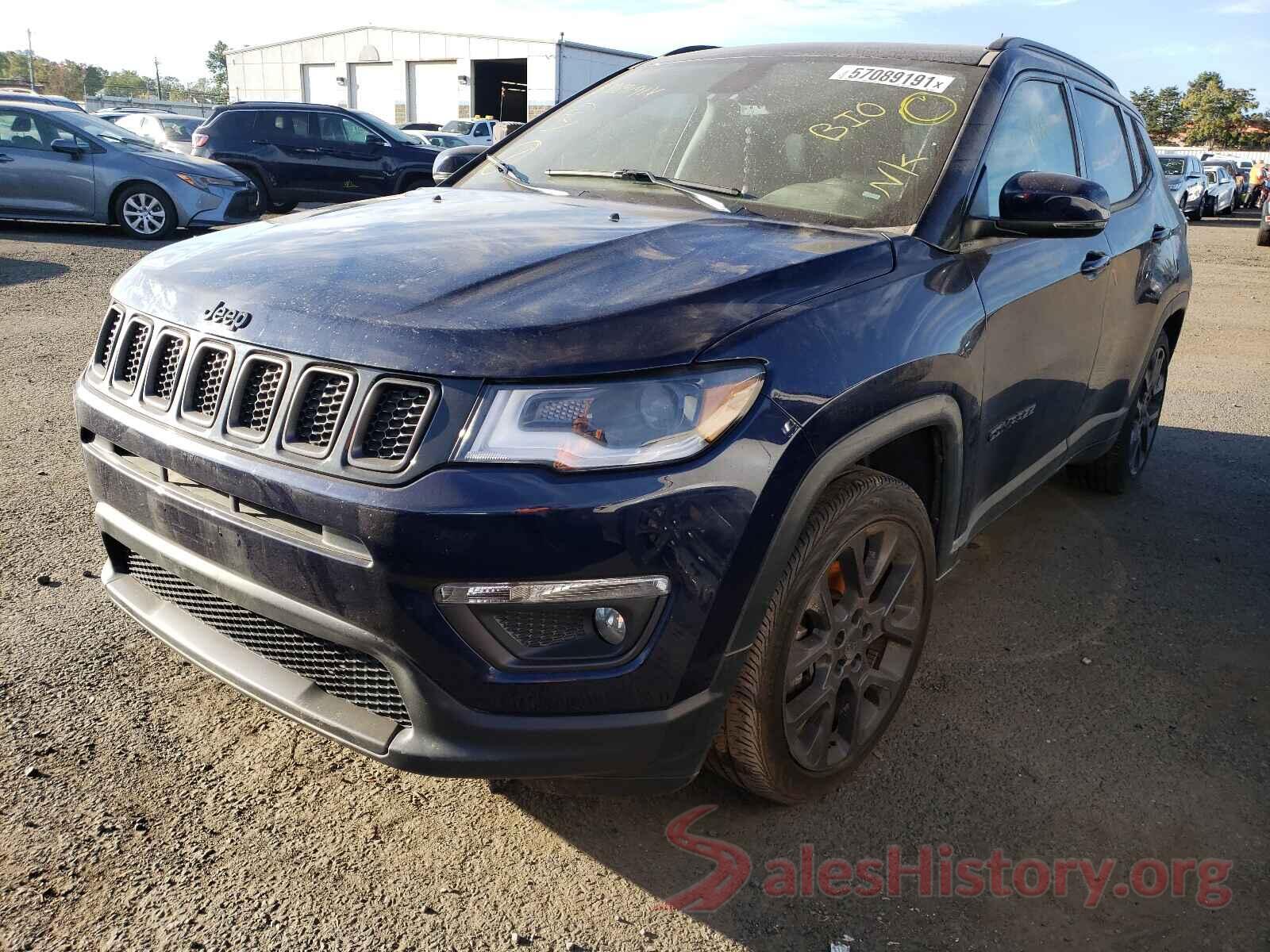 3C4NJCCB8KT659791 2019 JEEP COMPASS