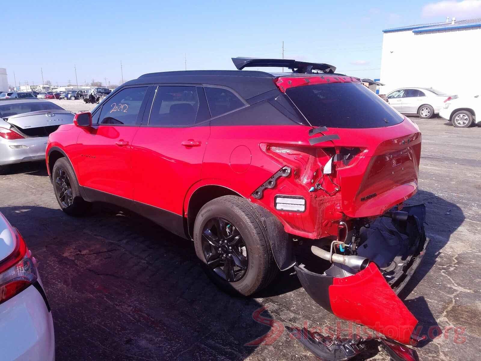 3GNKBBRA2KS620085 2019 CHEVROLET BLAZER 1LT