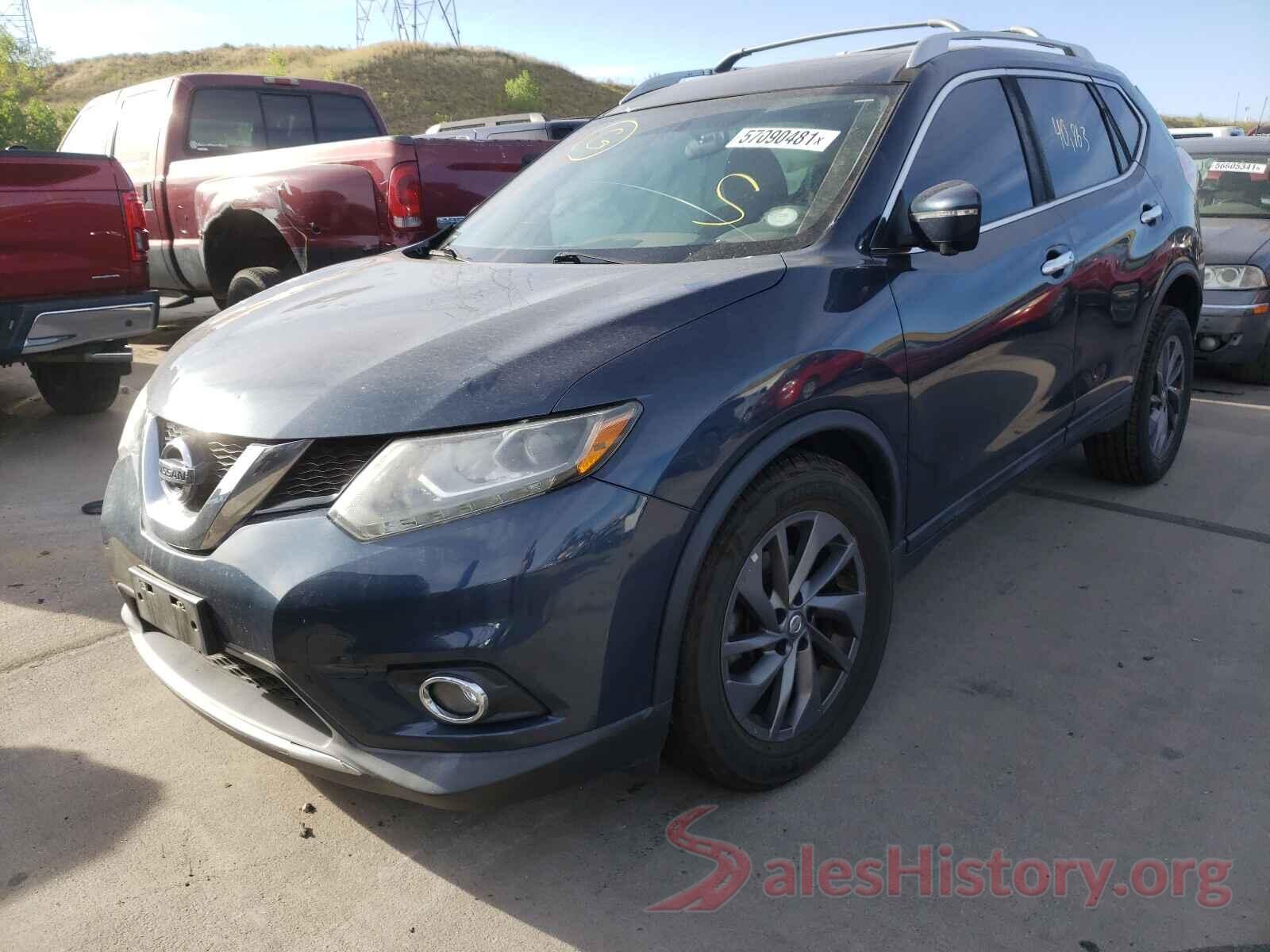 5N1AT2MVXGC805683 2016 NISSAN ROGUE