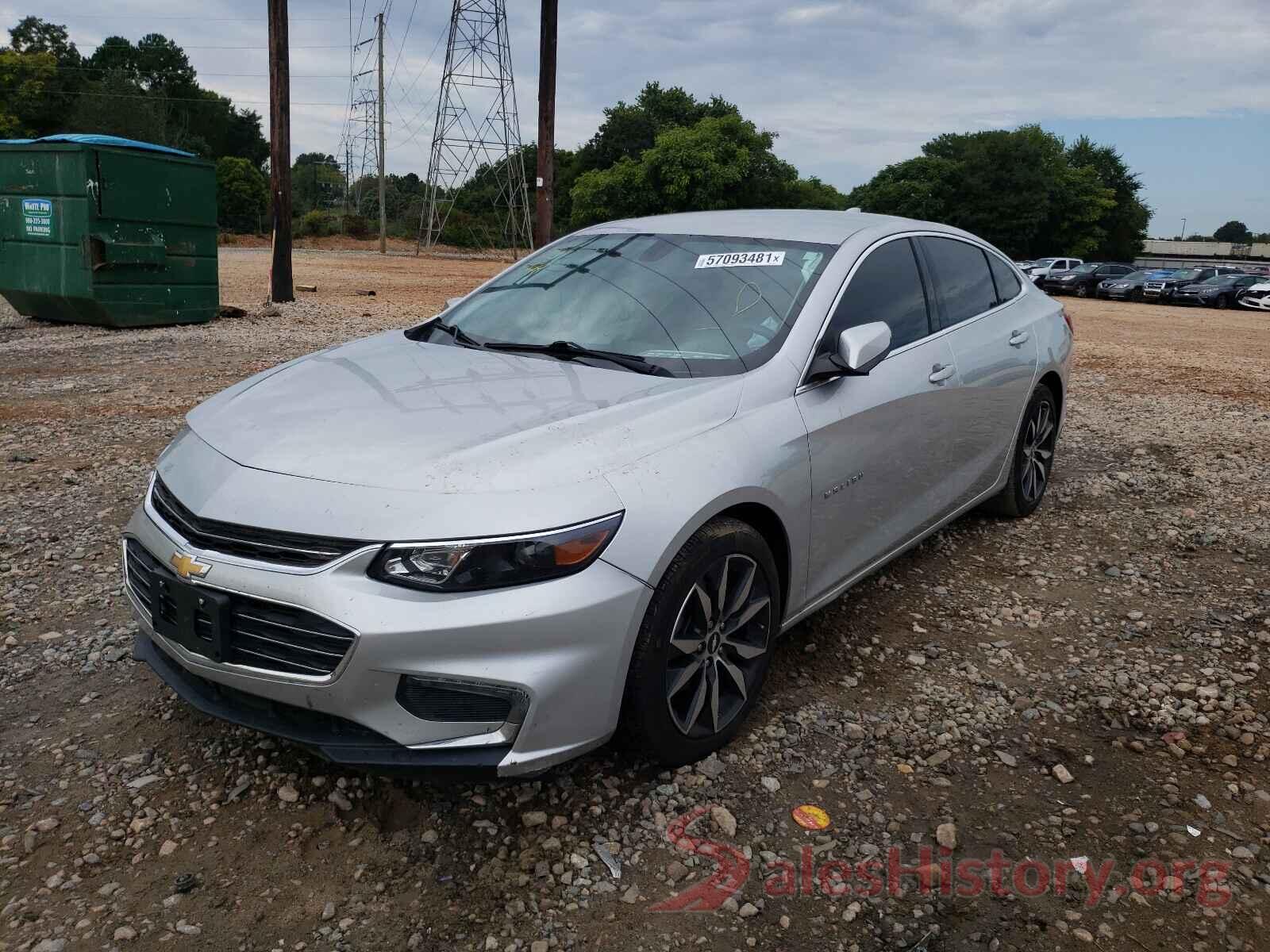 1G1ZE5ST7HF255162 2017 CHEVROLET MALIBU