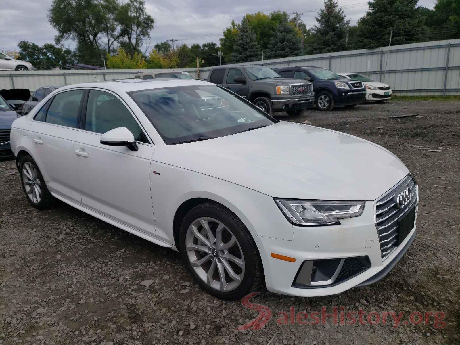 WAUENAF40KA006950 2019 AUDI A4