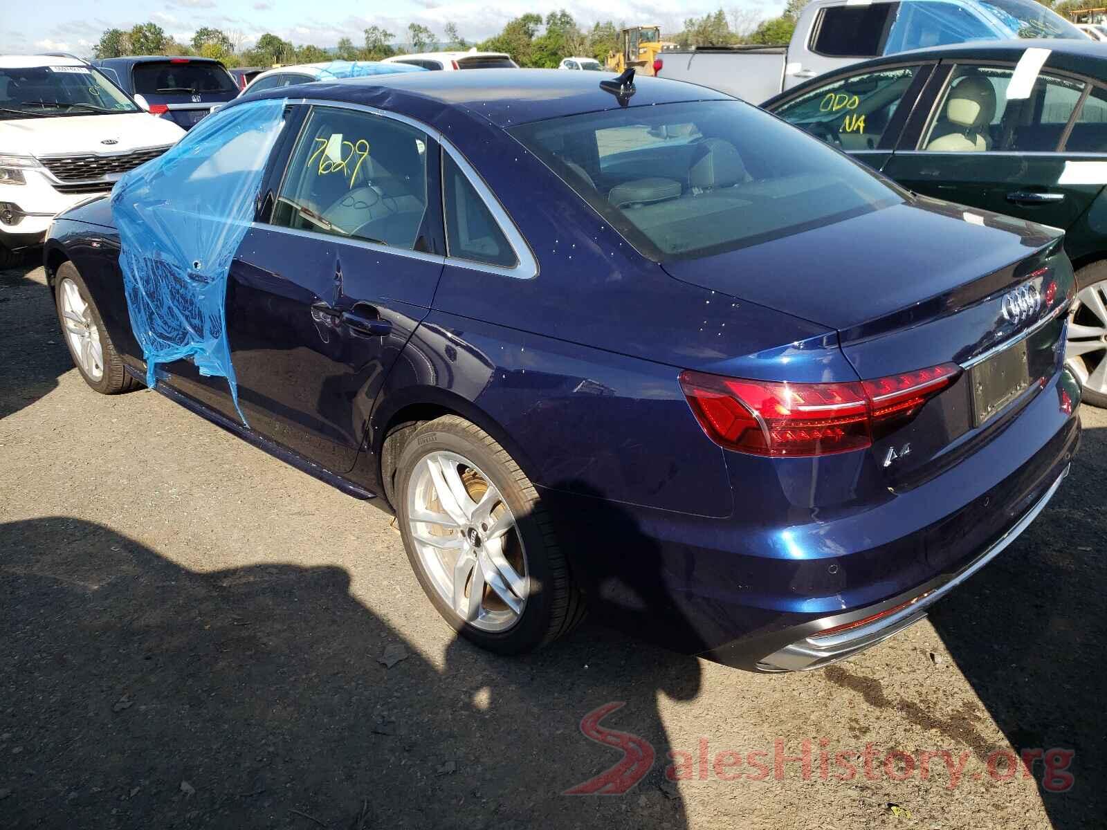 WAUEAAF47MA020584 2021 AUDI A4