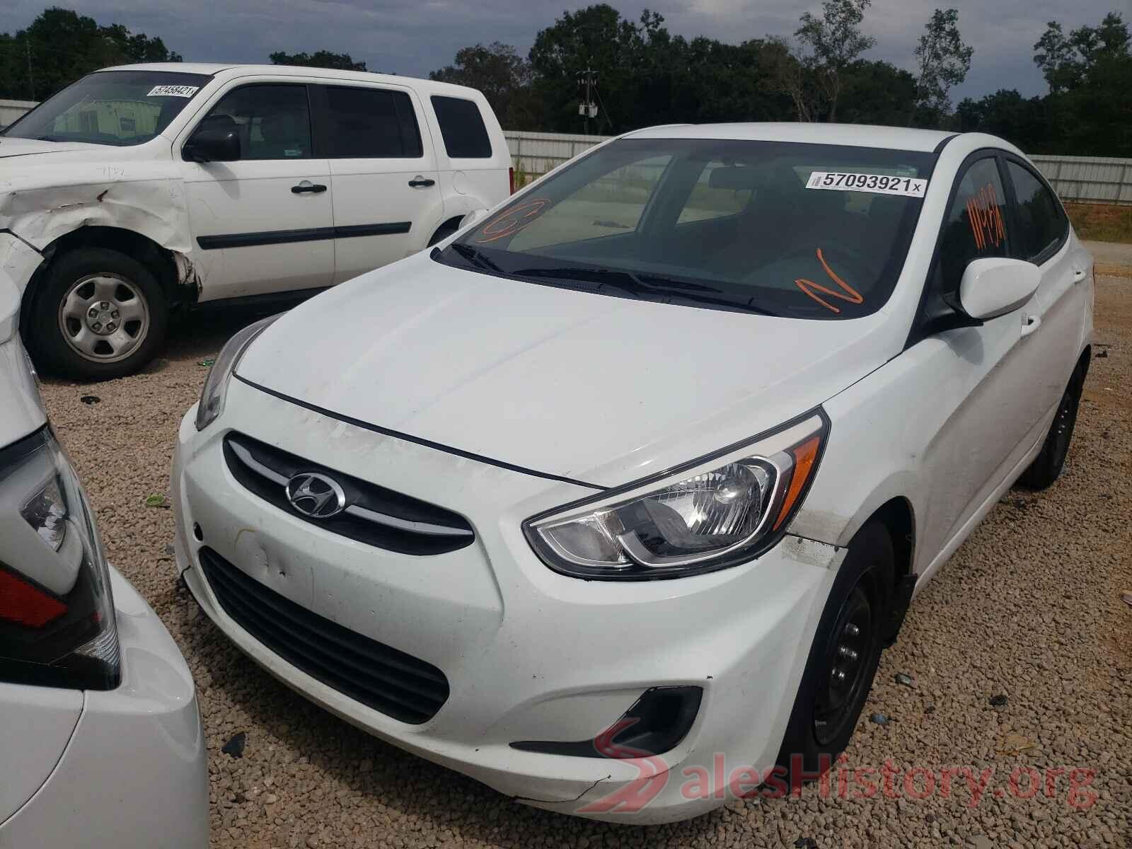 KMHCT4AE2GU114456 2016 HYUNDAI ACCENT