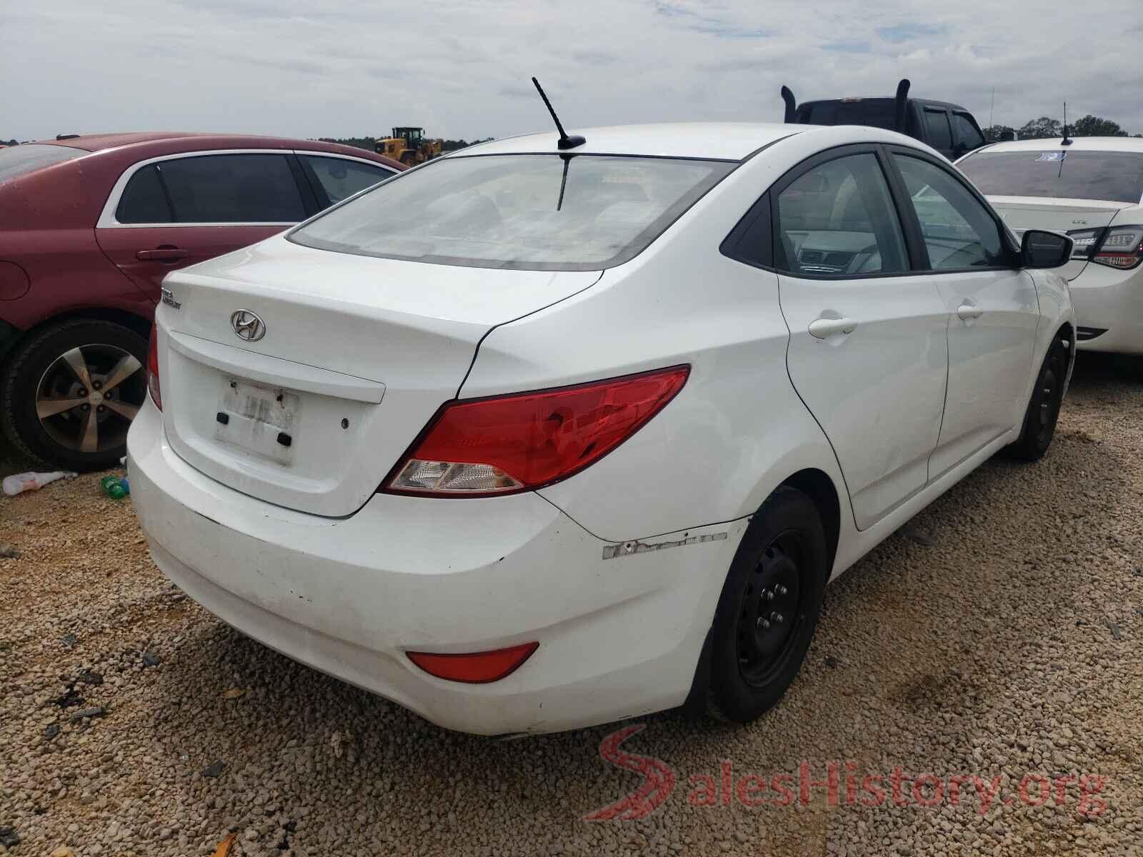 KMHCT4AE2GU114456 2016 HYUNDAI ACCENT