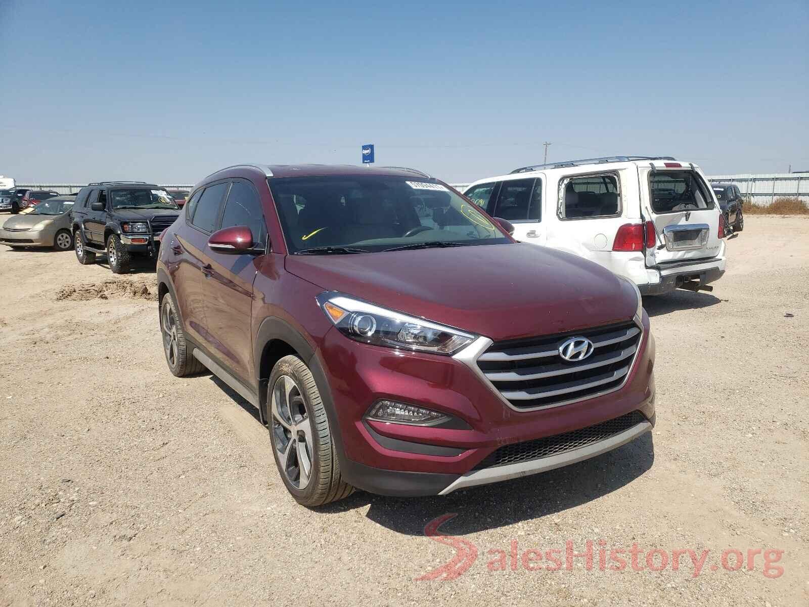 KM8J3CA26HU367627 2017 HYUNDAI TUCSON