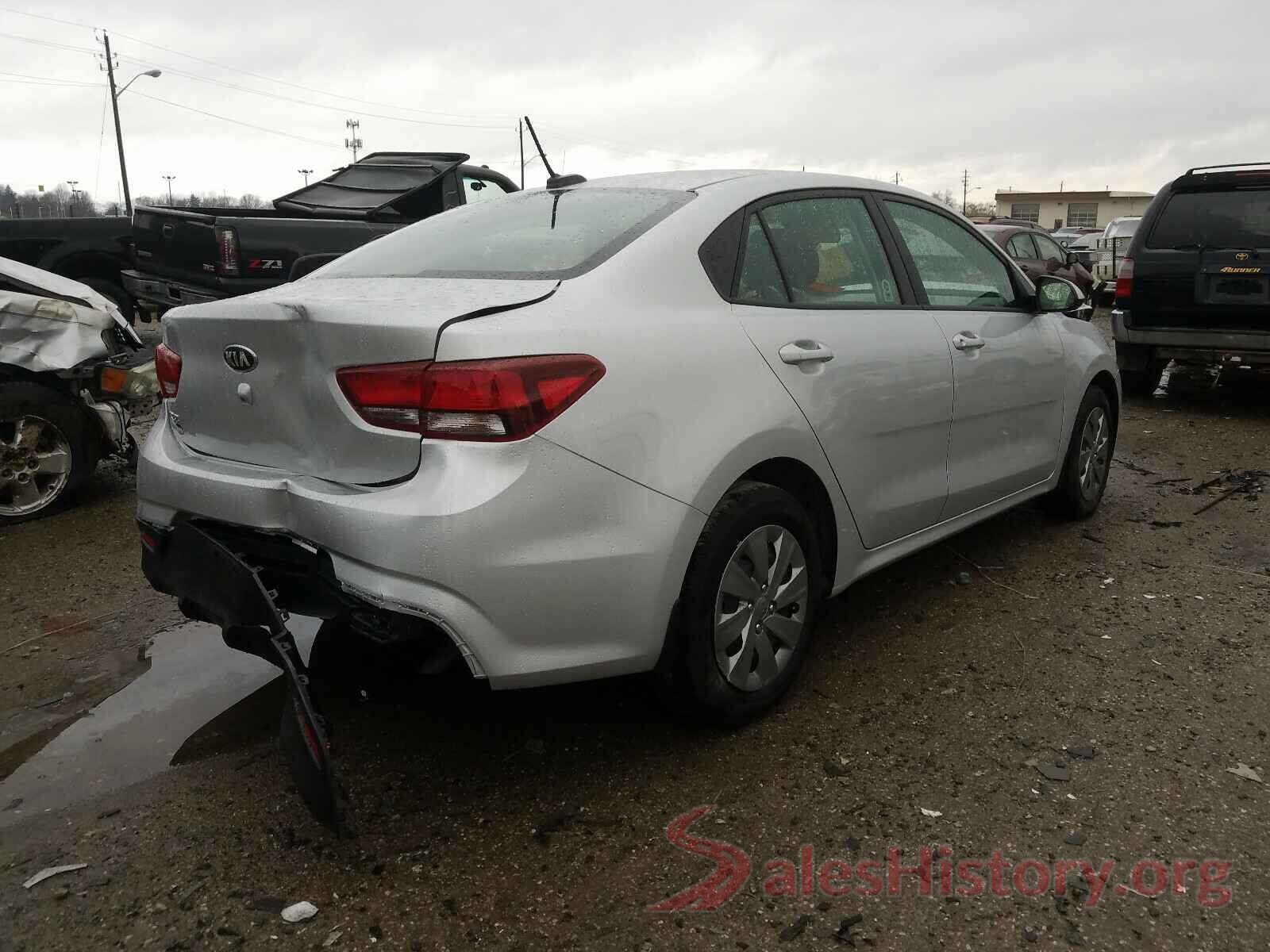 3KPA24AD8LE314854 2020 KIA RIO