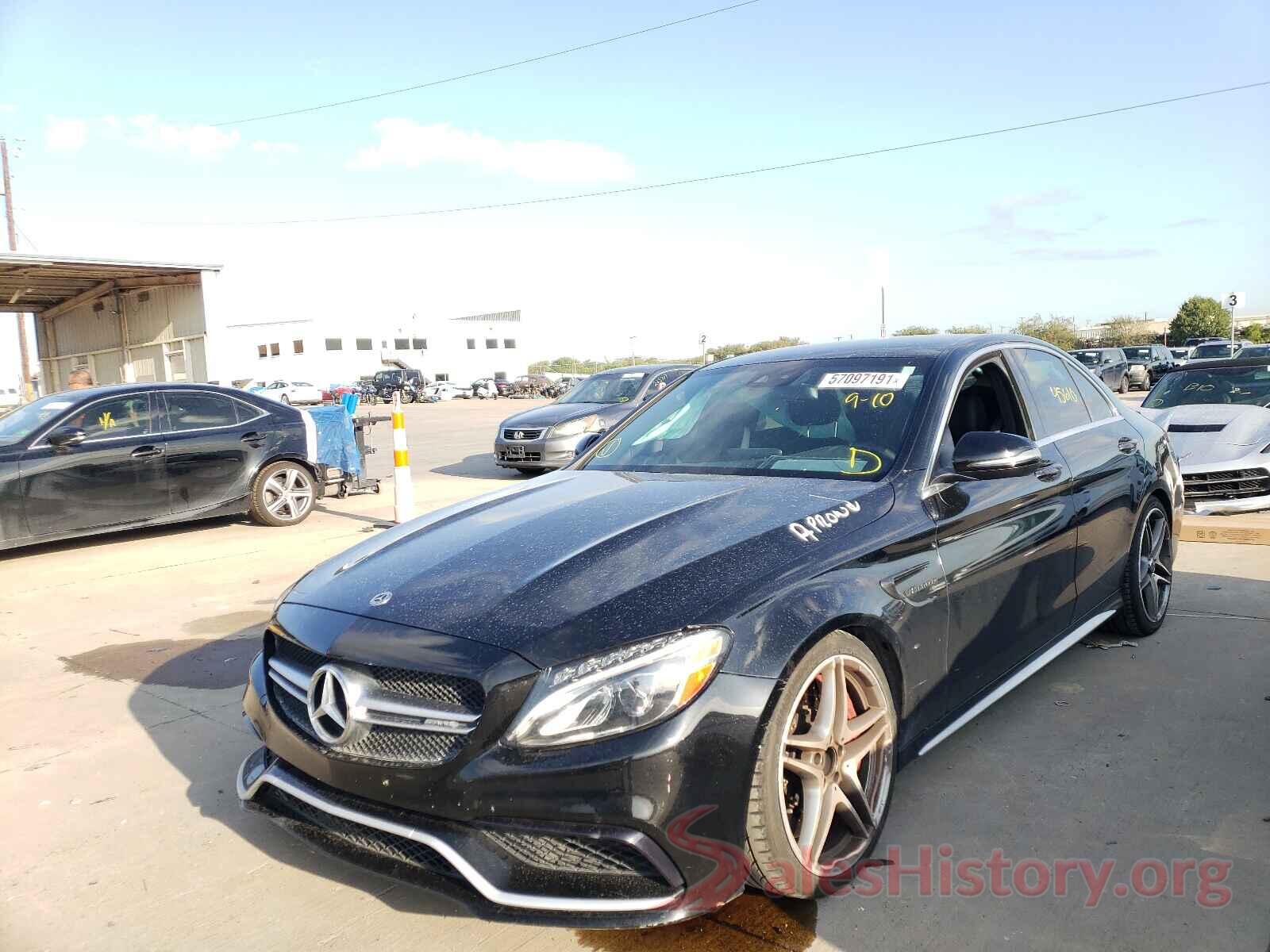 55SWF8HB7GU118053 2016 MERCEDES-BENZ C-CLASS