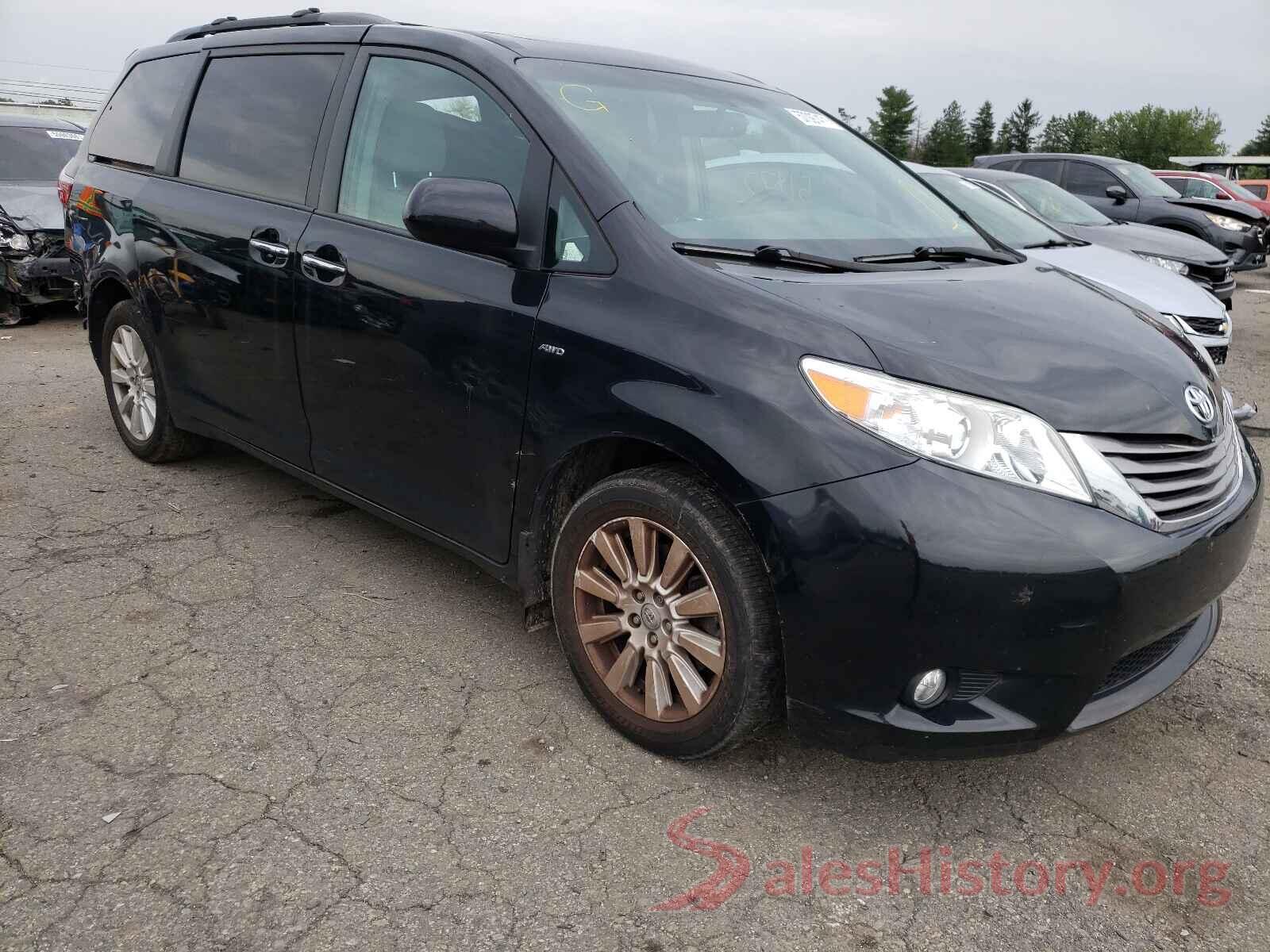 5TDDZ3DC0HS187116 2017 TOYOTA SIENNA