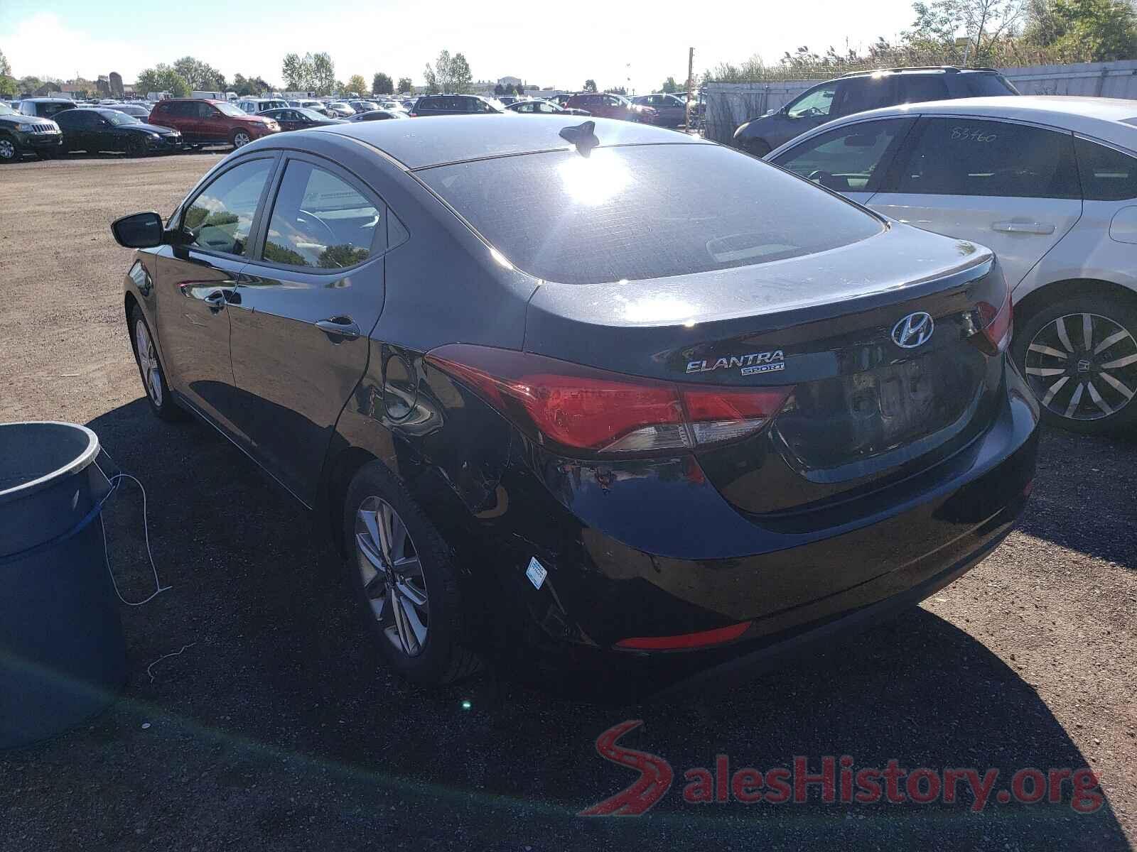 KMHDH4AE7GU591325 2016 HYUNDAI ELANTRA