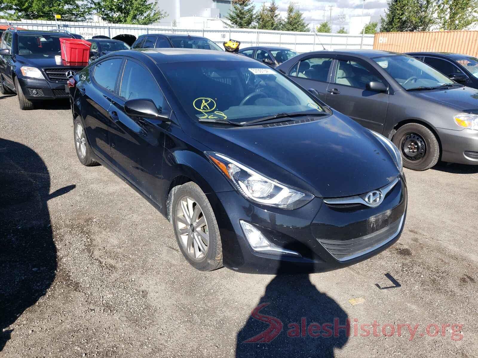 KMHDH4AE7GU591325 2016 HYUNDAI ELANTRA