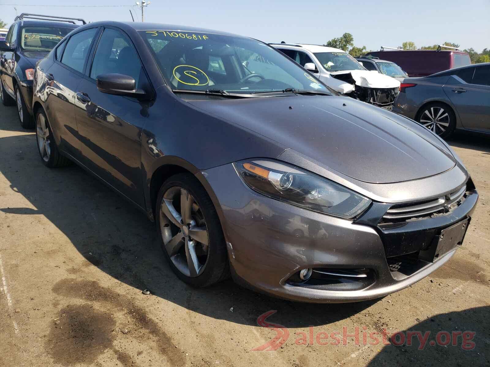 1C3CDFEBXGD539165 2016 DODGE DART