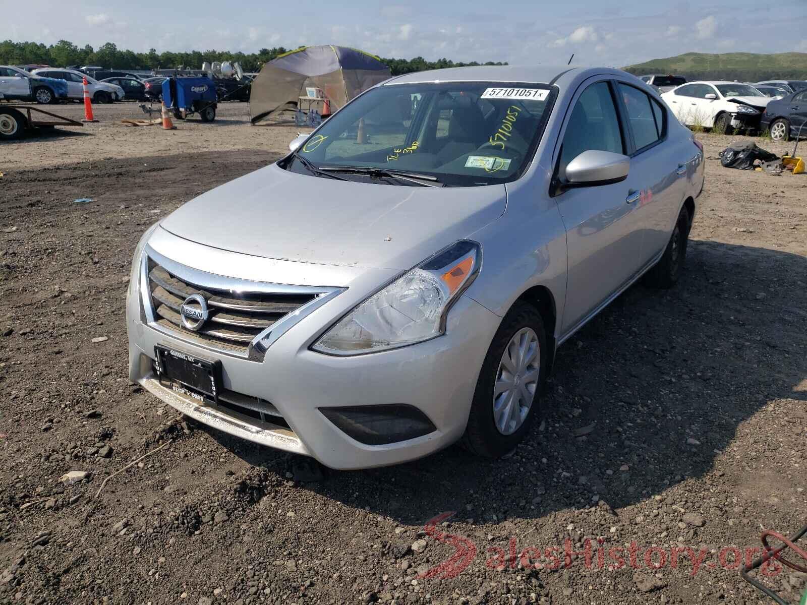 3N1CN7APXGL892065 2016 NISSAN VERSA