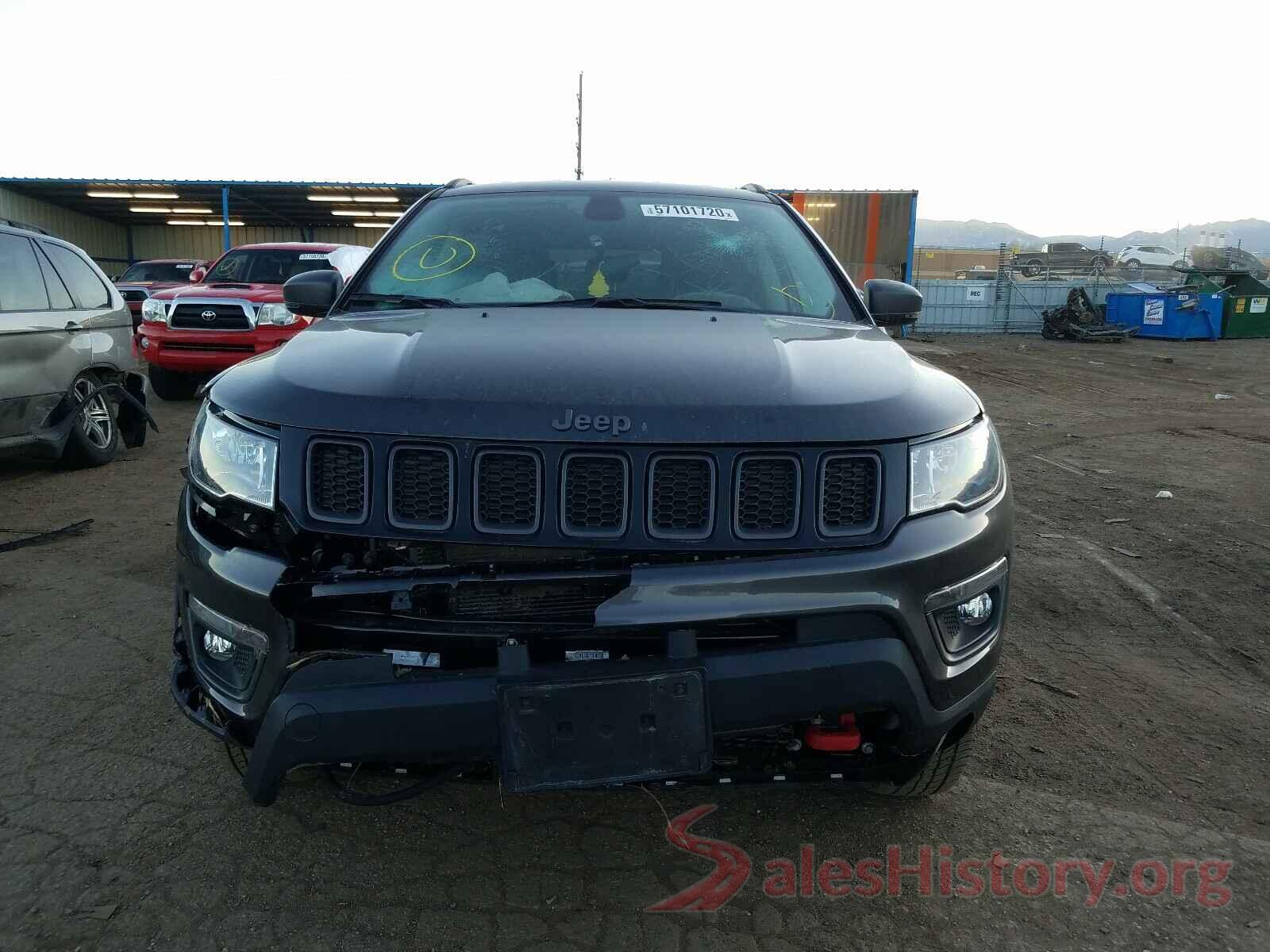 3C4NJDDB2LT255844 2020 JEEP COMPASS