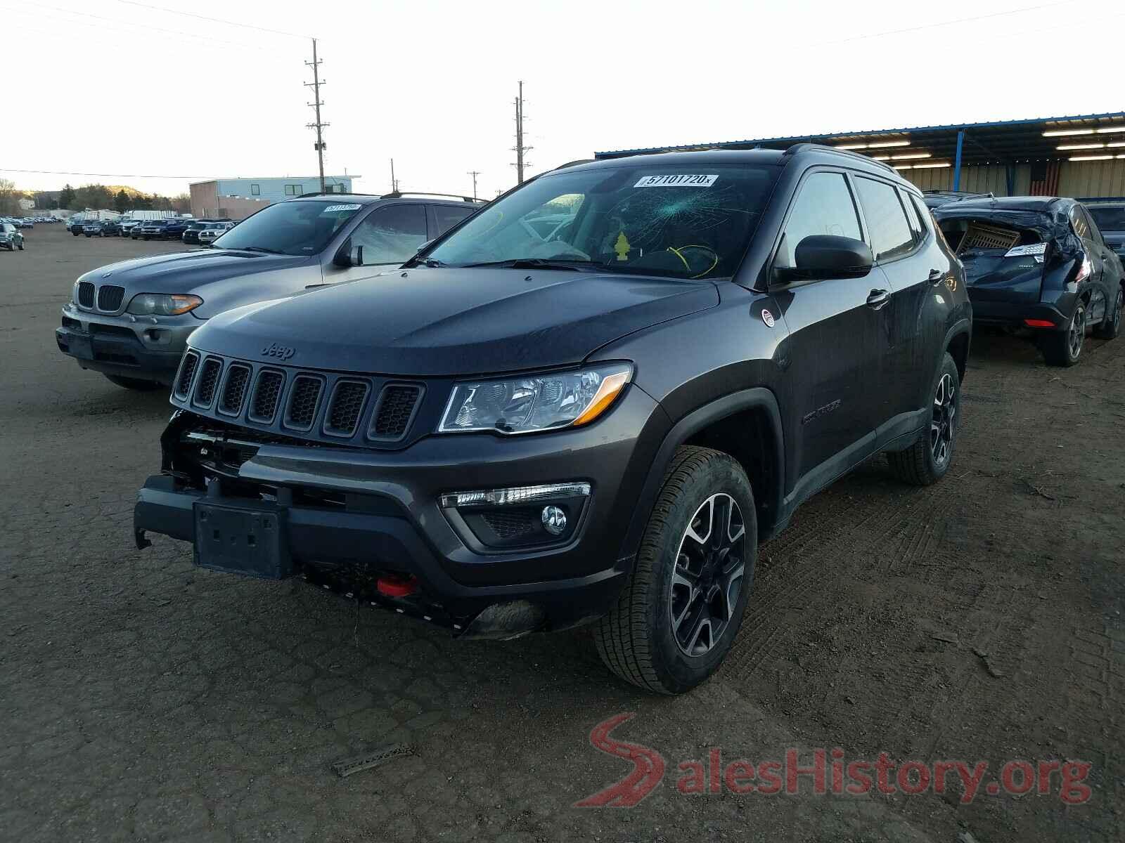 3C4NJDDB2LT255844 2020 JEEP COMPASS