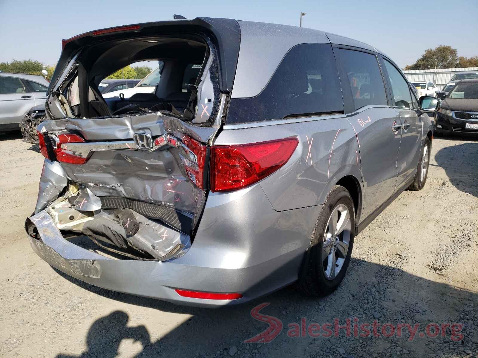 5FNRL6H57LB004134 2020 HONDA ODYSSEY