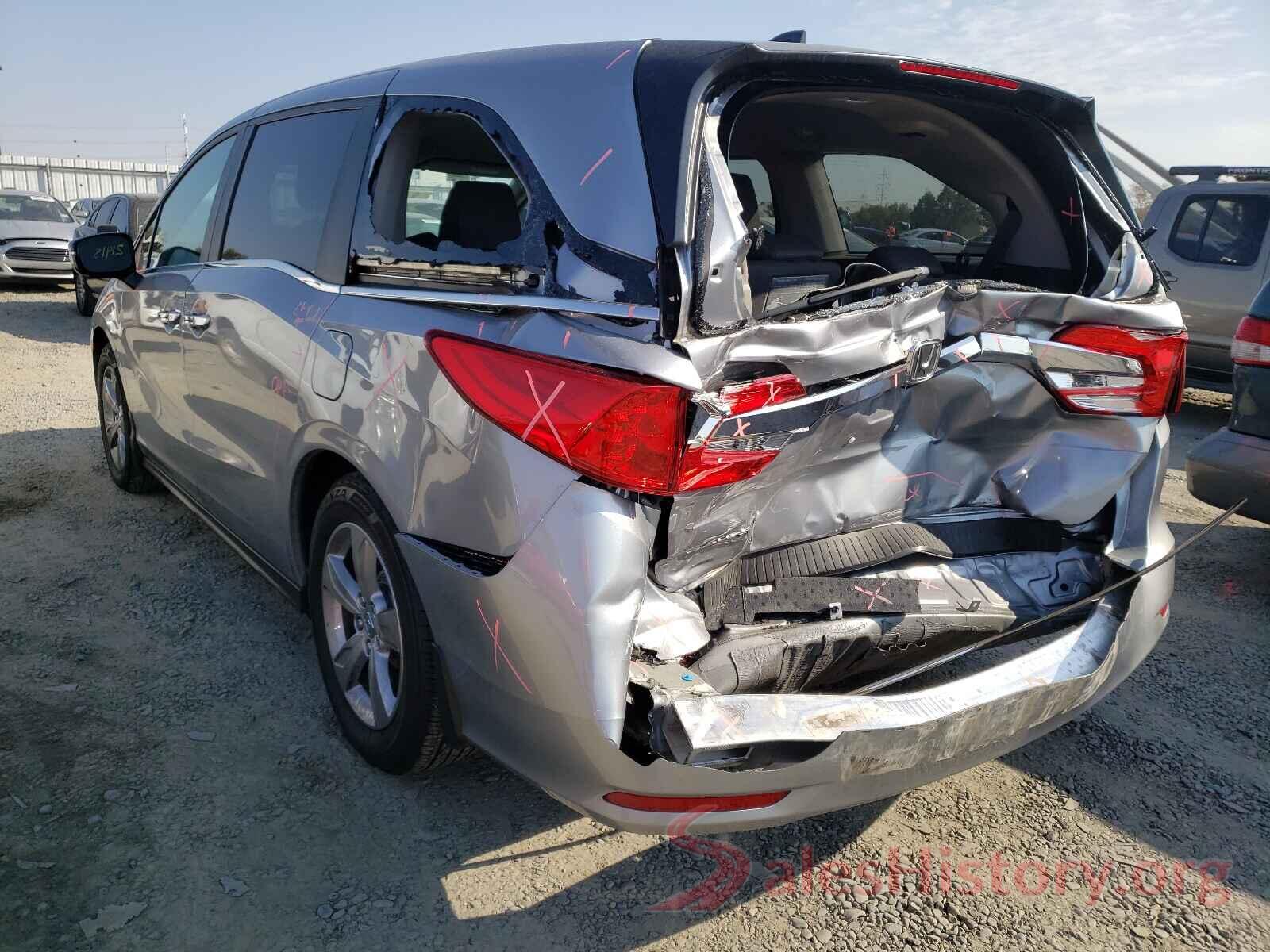 5FNRL6H57LB004134 2020 HONDA ODYSSEY