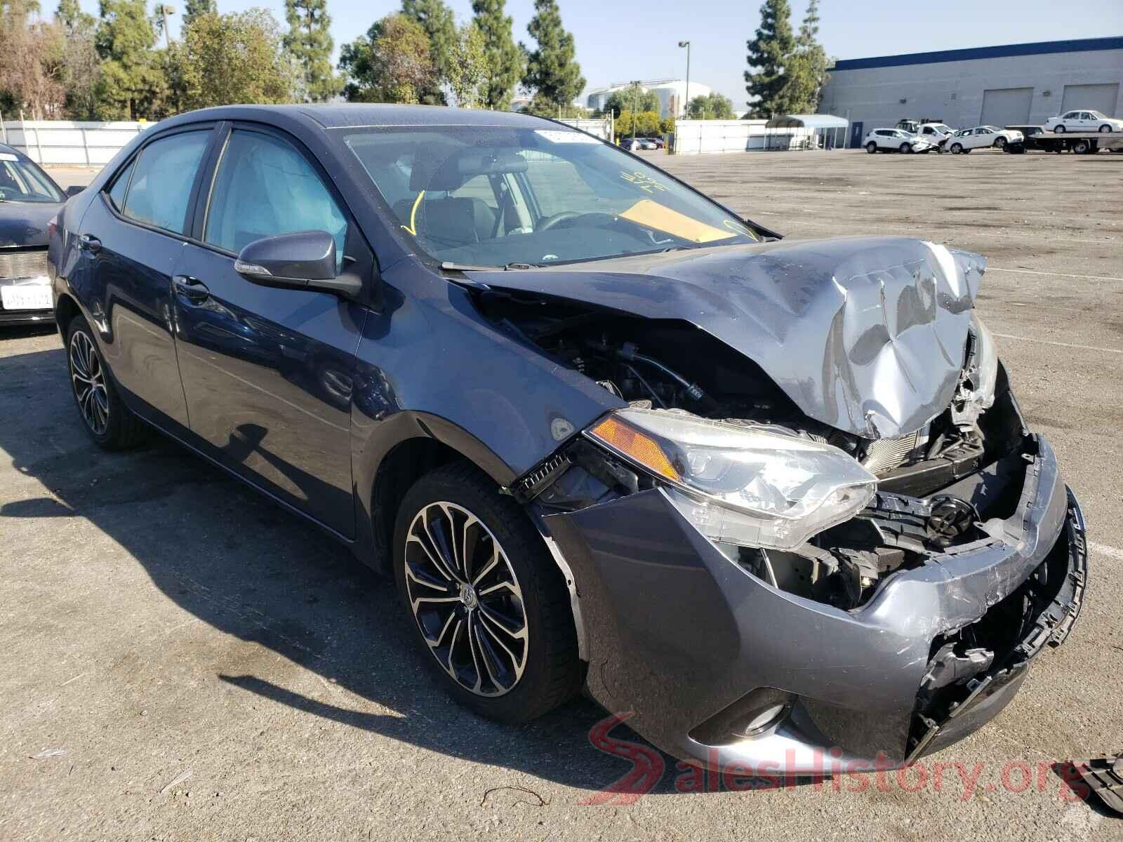 5YFBURHE5GP478674 2016 TOYOTA COROLLA