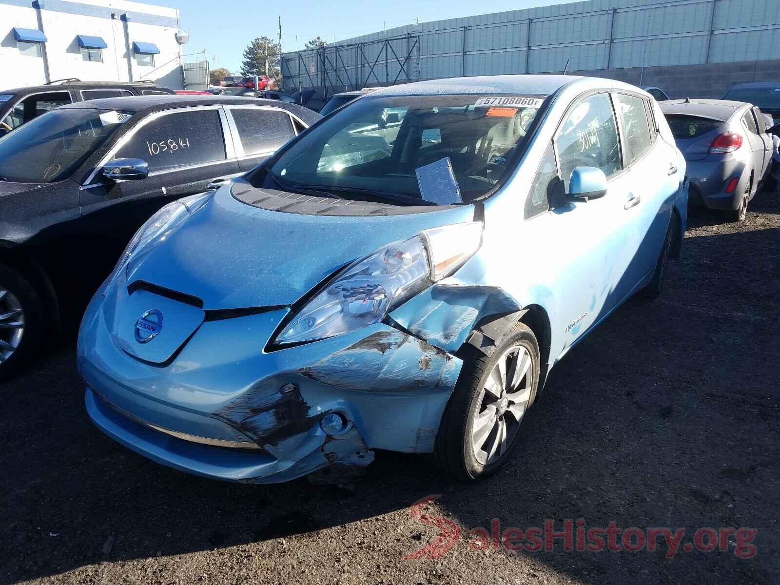 1N4AZ0CP3FC321174 2015 NISSAN LEAF