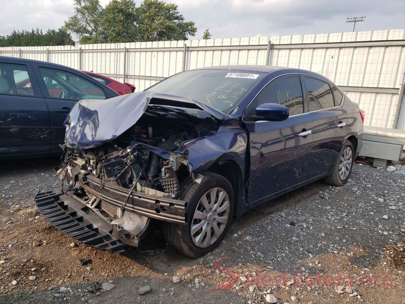 3N1AB7AP4HY214139 2017 NISSAN SENTRA