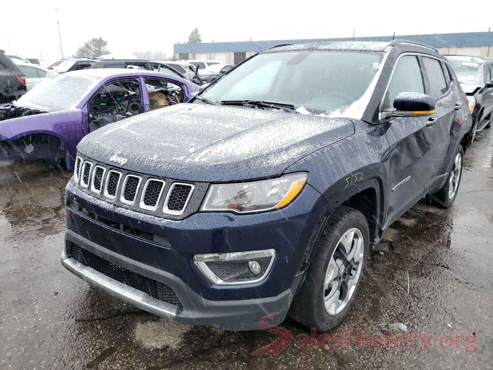 3C4NJDCB0LT157008 2020 JEEP COMPASS