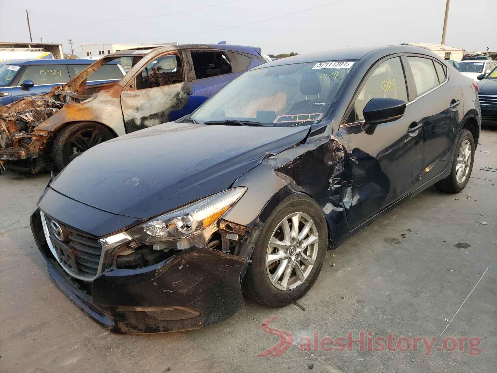 3MZBN1U79HM104158 2017 MAZDA 3