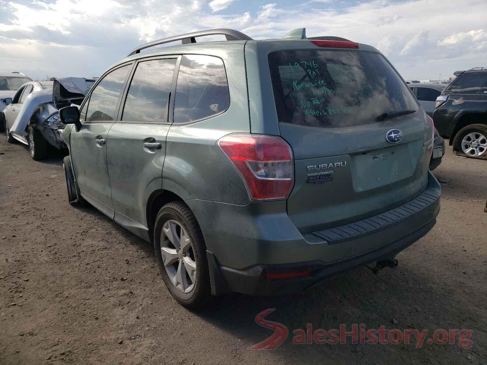 JF2SJAFC9GH551165 2016 SUBARU FORESTER