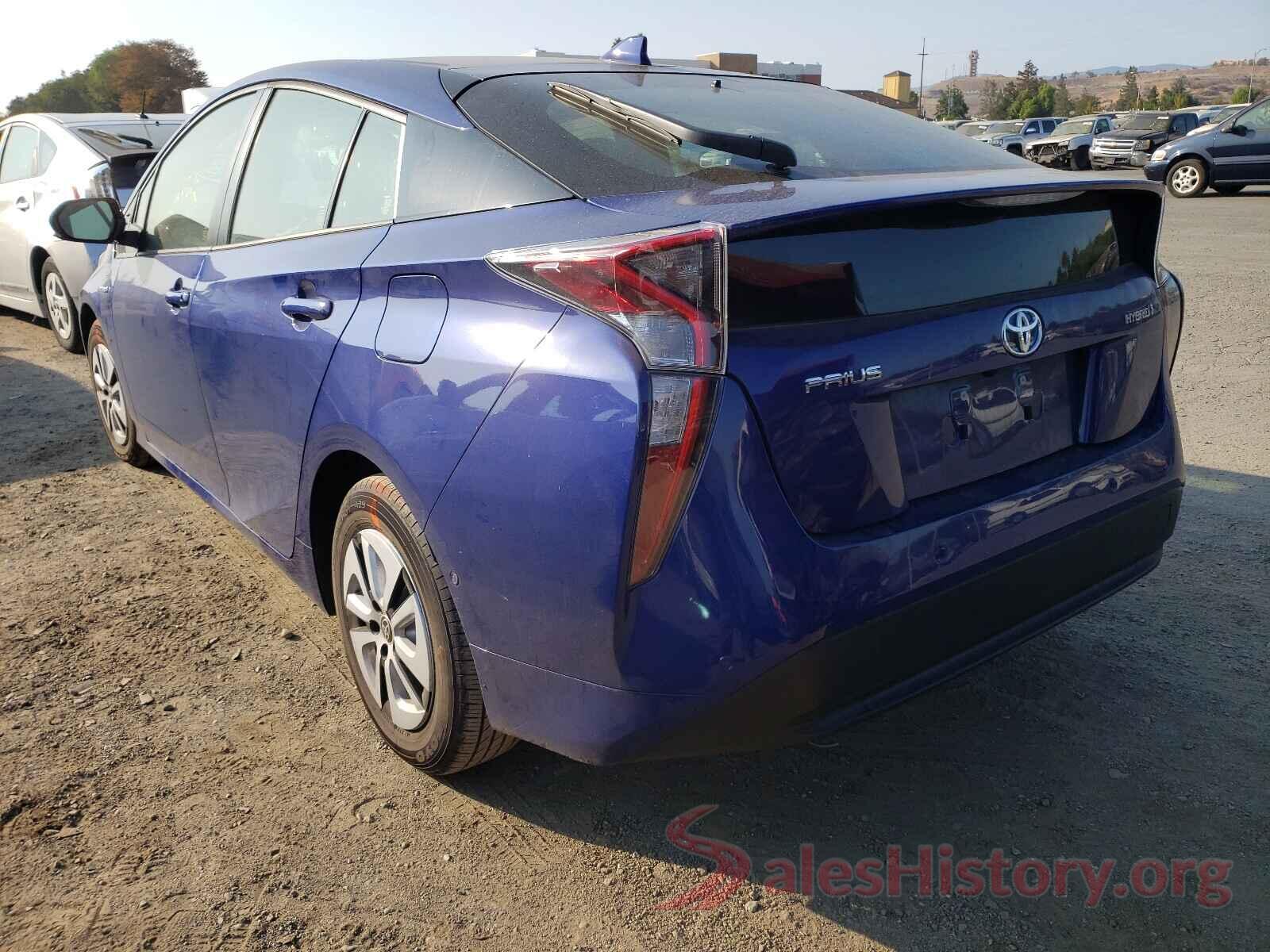 JTDKBRFU1J3069524 2018 TOYOTA PRIUS