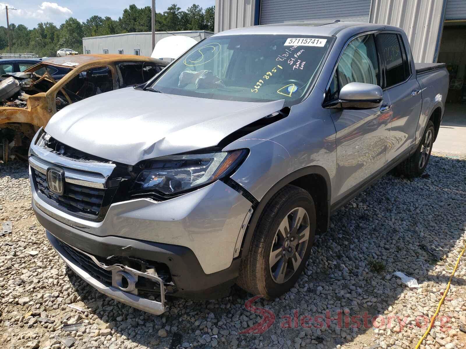 5FPYK3F72KB033757 2019 HONDA RIDGELINE