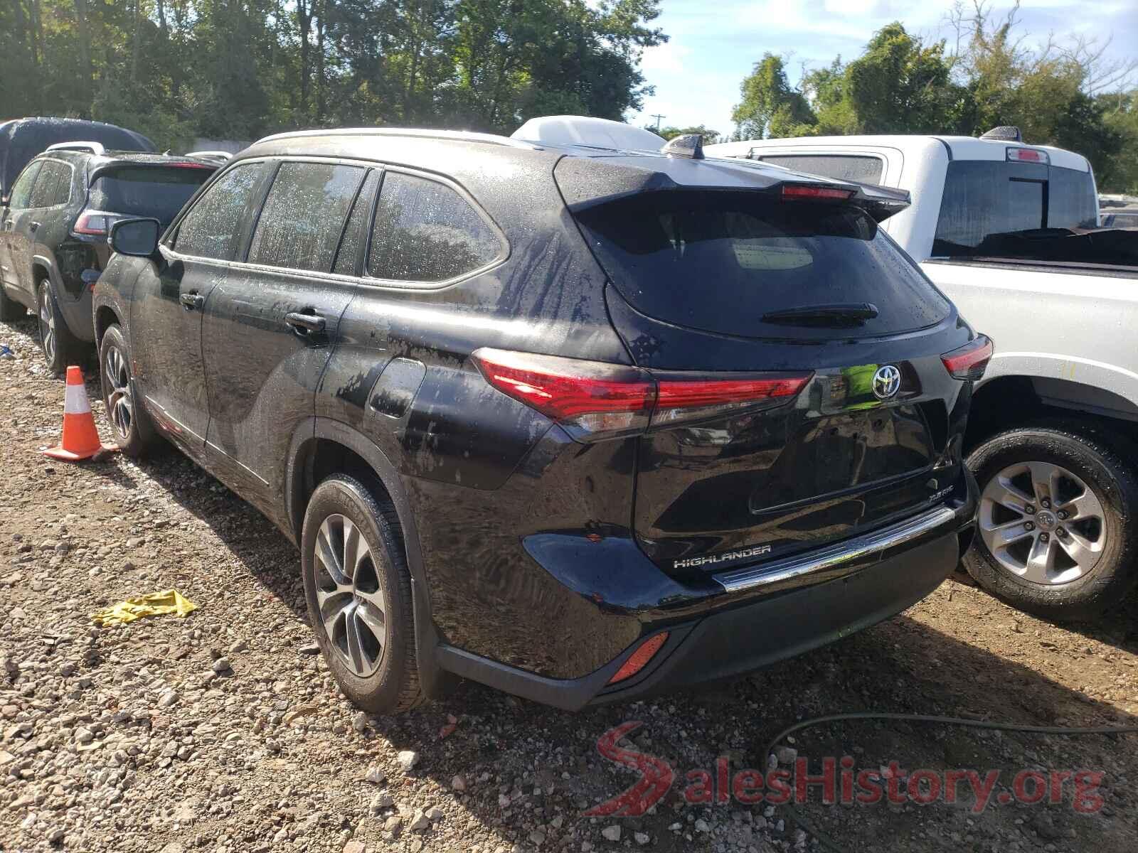 5TDHZRBH0LS003210 2020 TOYOTA HIGHLANDER