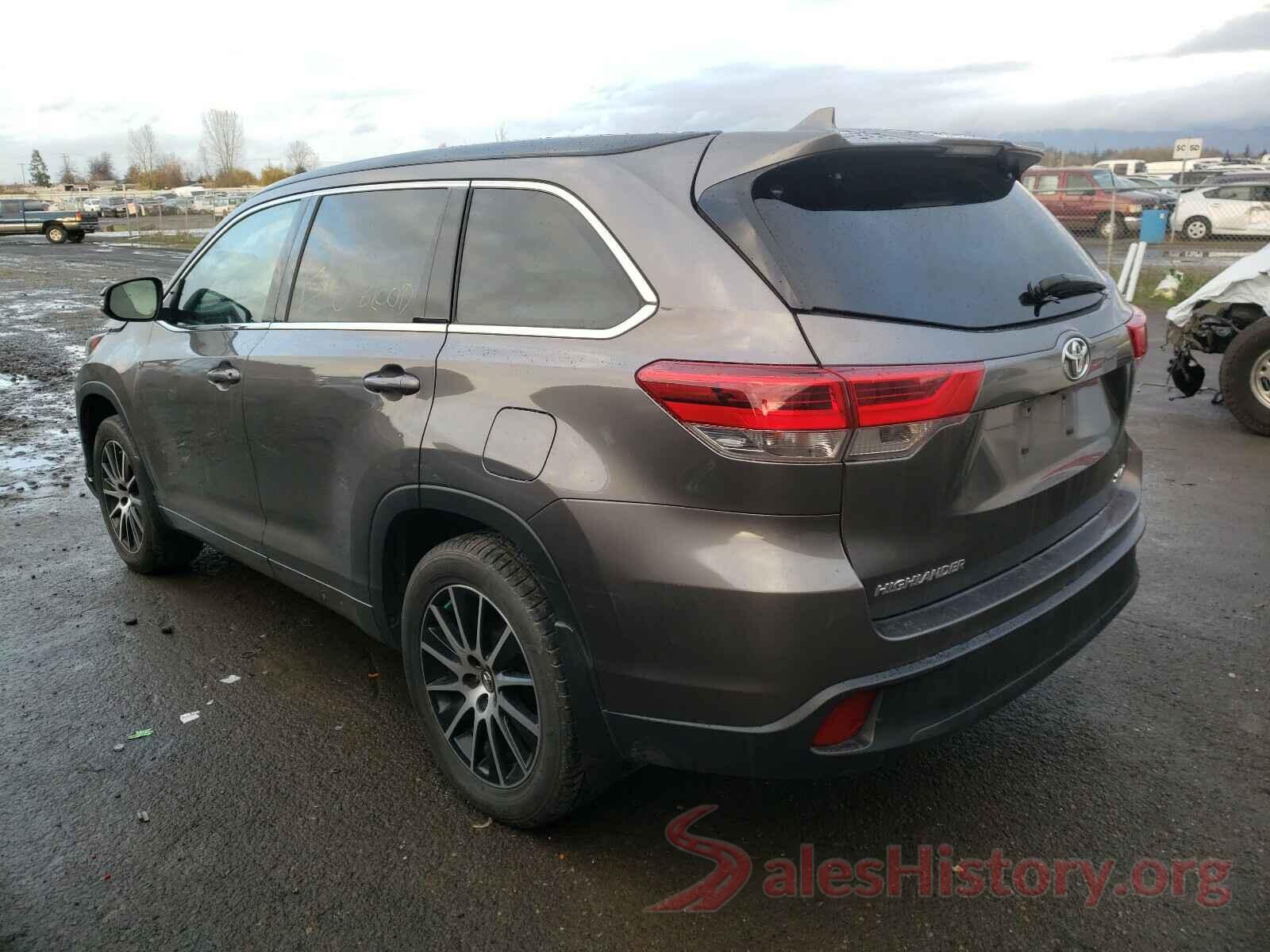 5TDJZRFH1HS422363 2017 TOYOTA HIGHLANDER