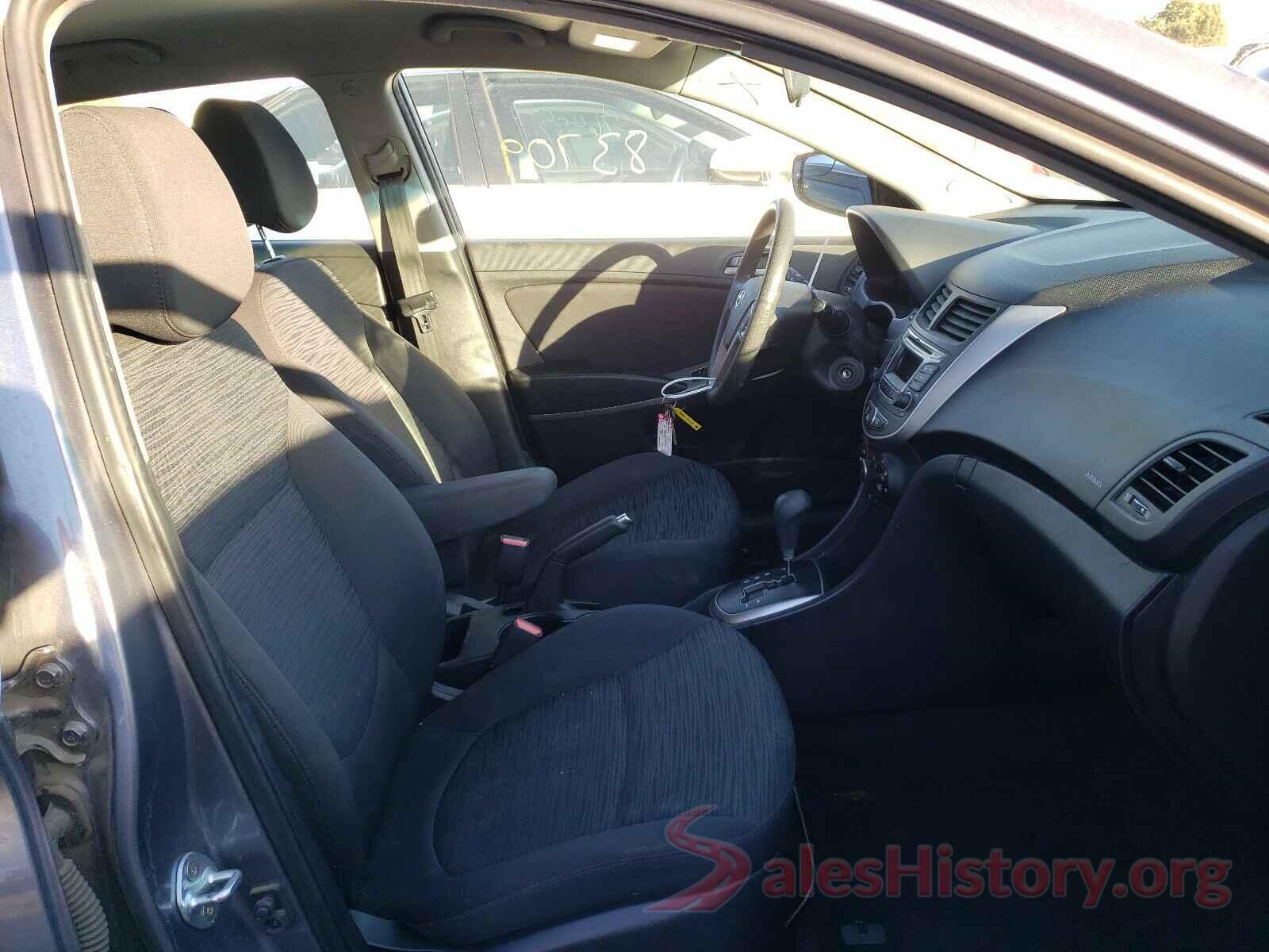 KMHCT5AE7GU281255 2016 HYUNDAI ACCENT