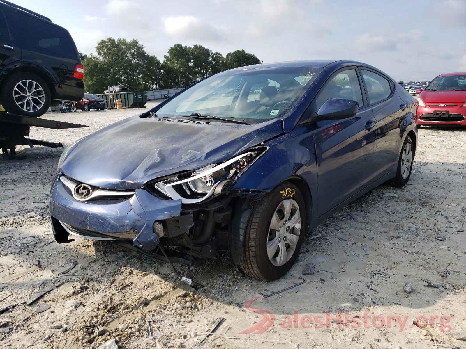 5NPDH4AE2GH714141 2016 HYUNDAI ELANTRA