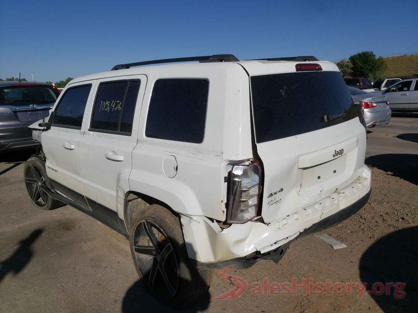 1C4NJRBB2GD618168 2016 JEEP PATRIOT