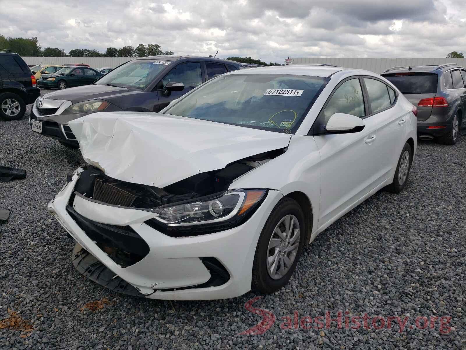 5NPD74LF2HH169939 2017 HYUNDAI ELANTRA