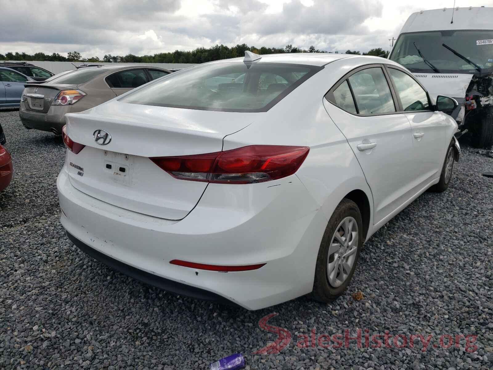 5NPD74LF2HH169939 2017 HYUNDAI ELANTRA