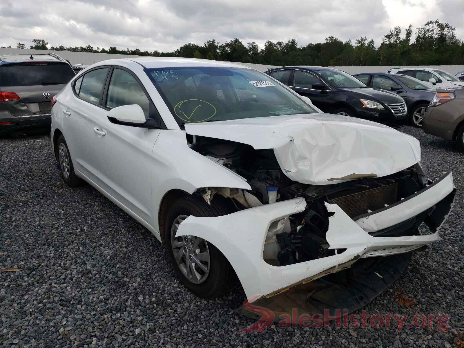 5NPD74LF2HH169939 2017 HYUNDAI ELANTRA