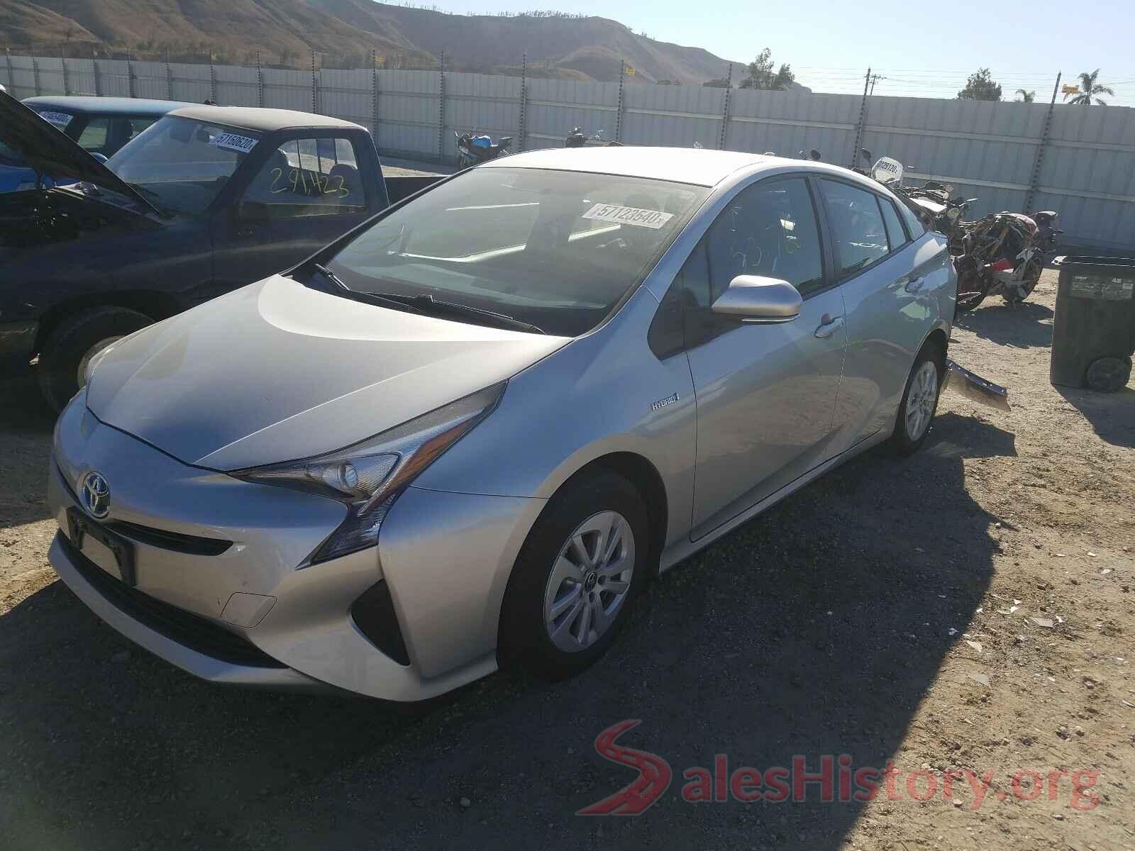 JTDKBRFU2G3021930 2016 TOYOTA PRIUS