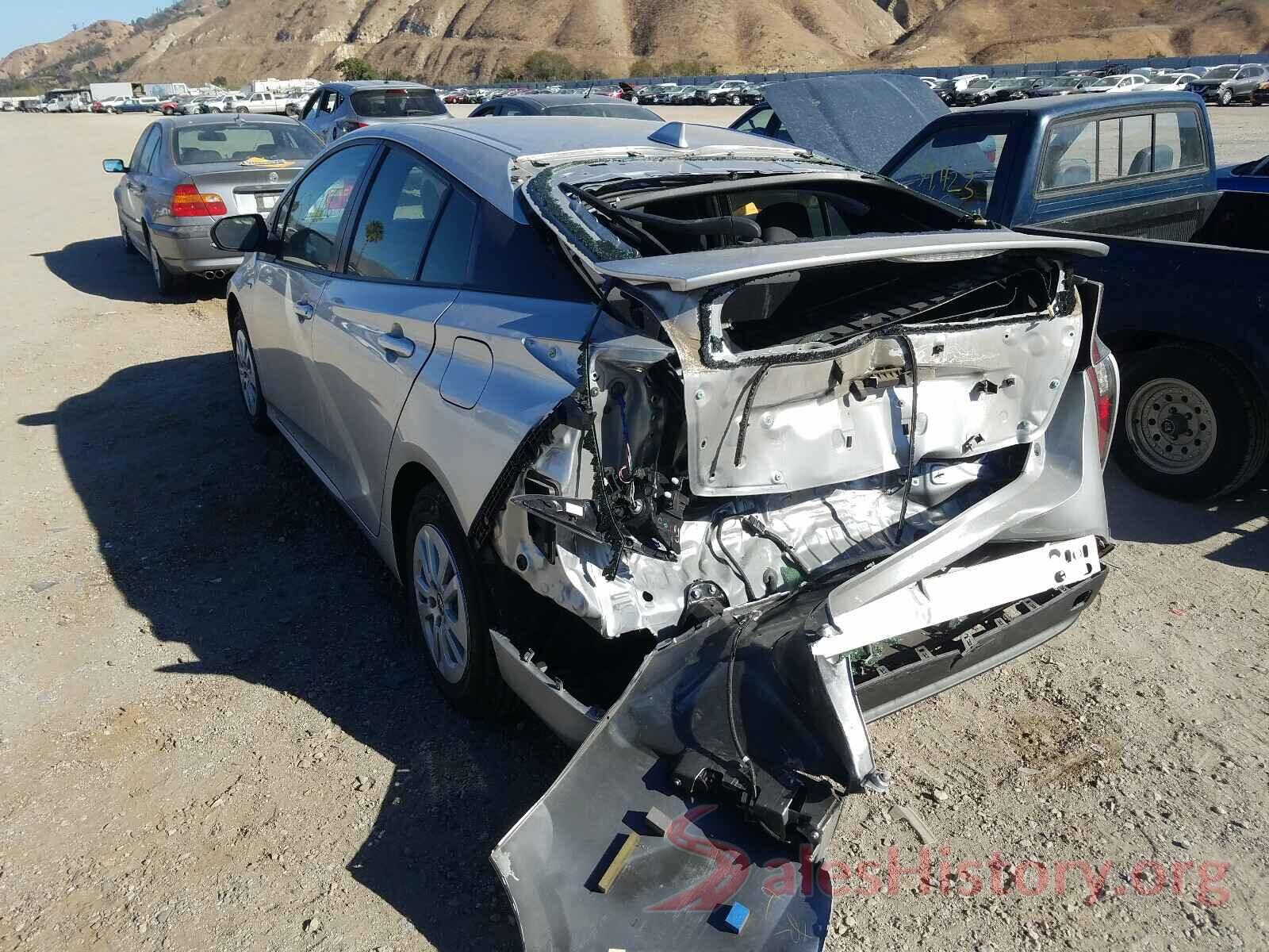 JTDKBRFU2G3021930 2016 TOYOTA PRIUS